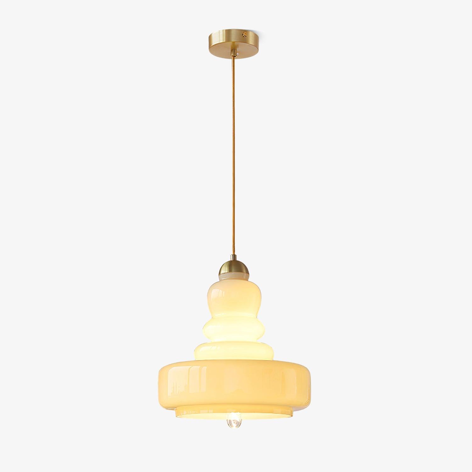 Schoolhouse Glass Pendant Light - Blowlighting
