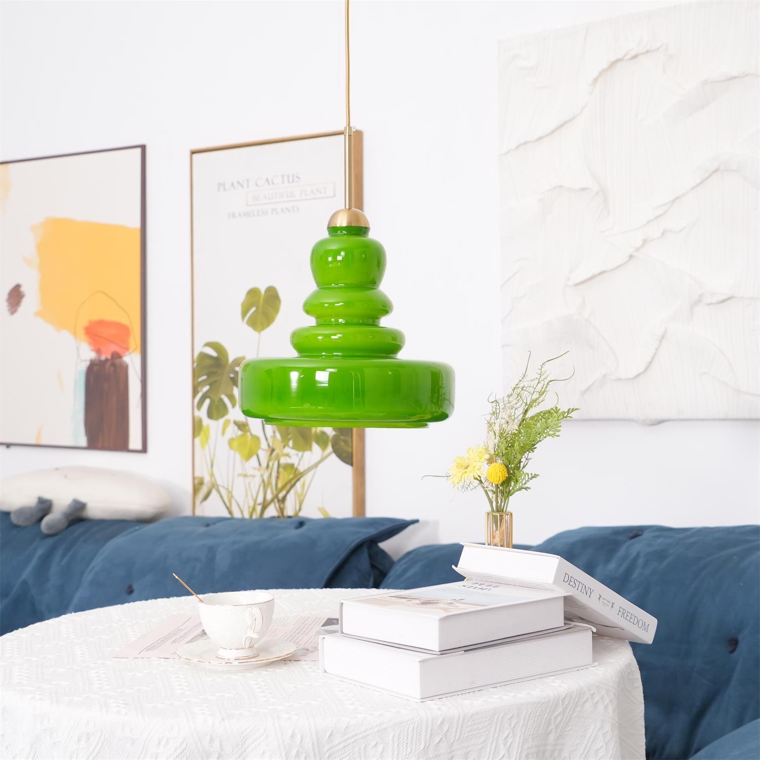 Schoolhouse Glass Pendant Light - Blowlighting