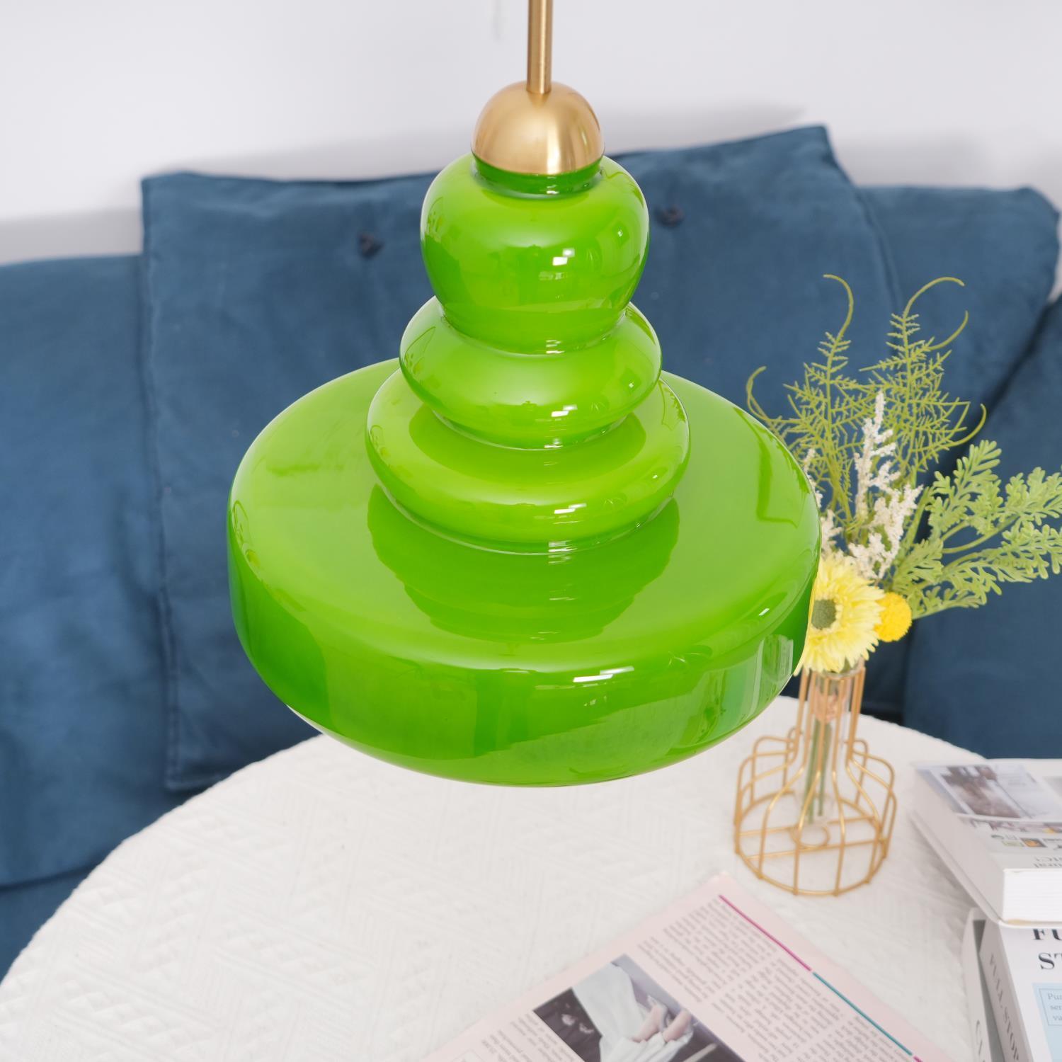 Schoolhouse Glass Pendant Light - Blowlighting