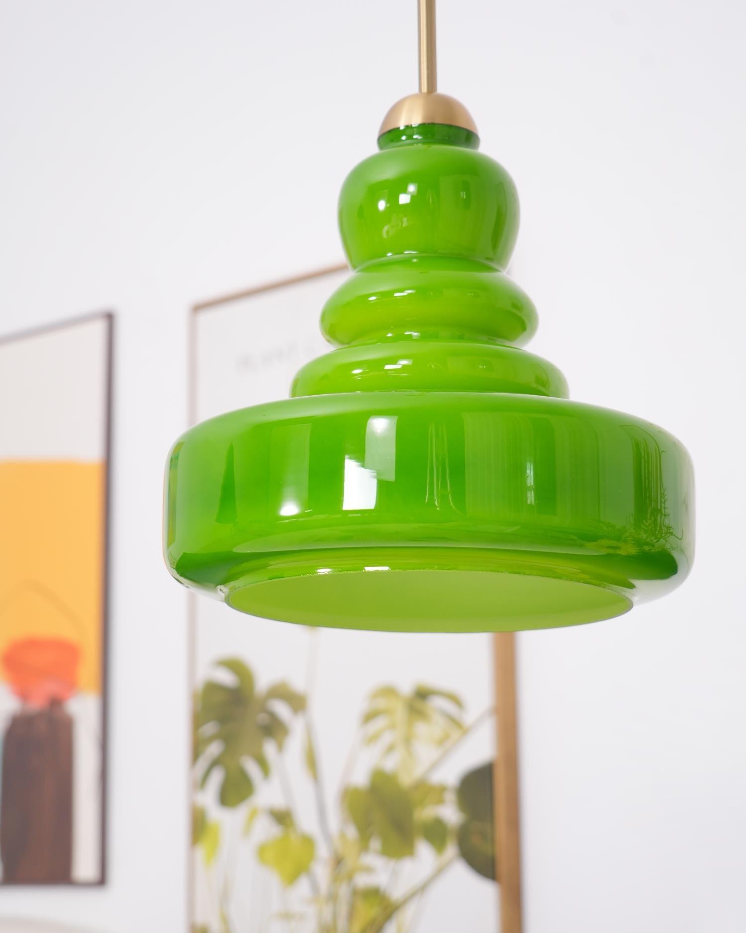 Schoolhouse Glass Pendant Light - Blowlighting
