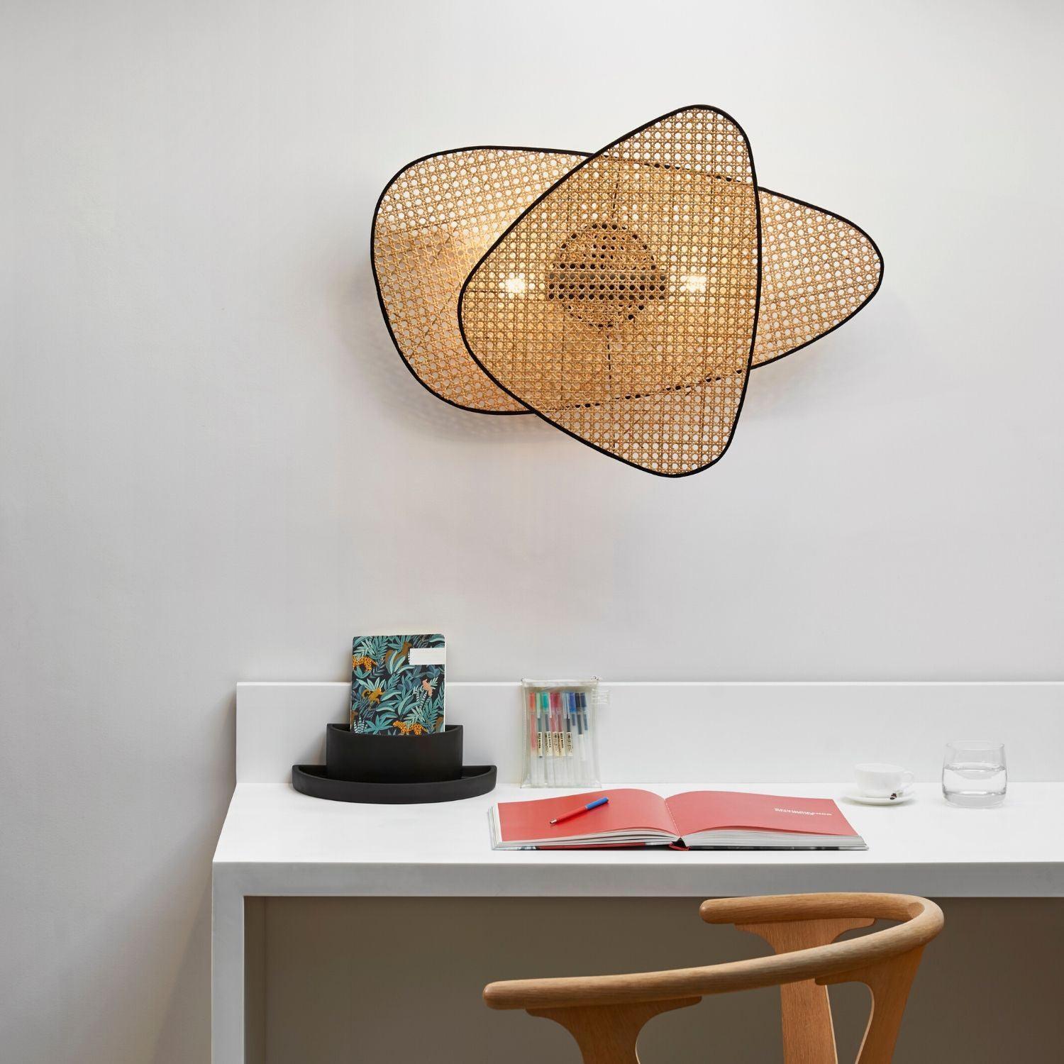 Screen Cannage Sconce - Blowlighting