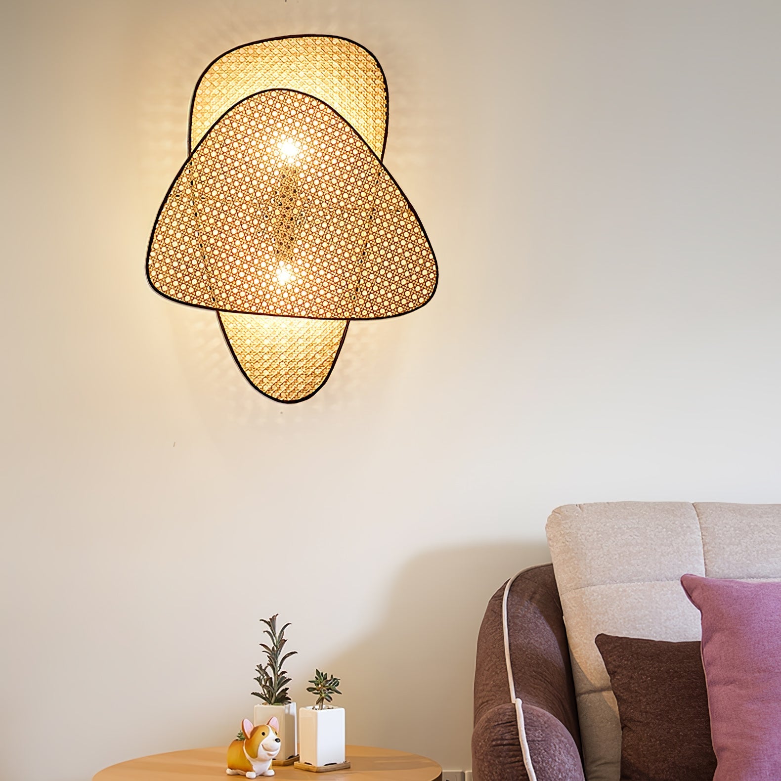 Screen Cannage Sconce - Blowlighting