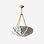 Solstice Plaster Sculptural Chandelier