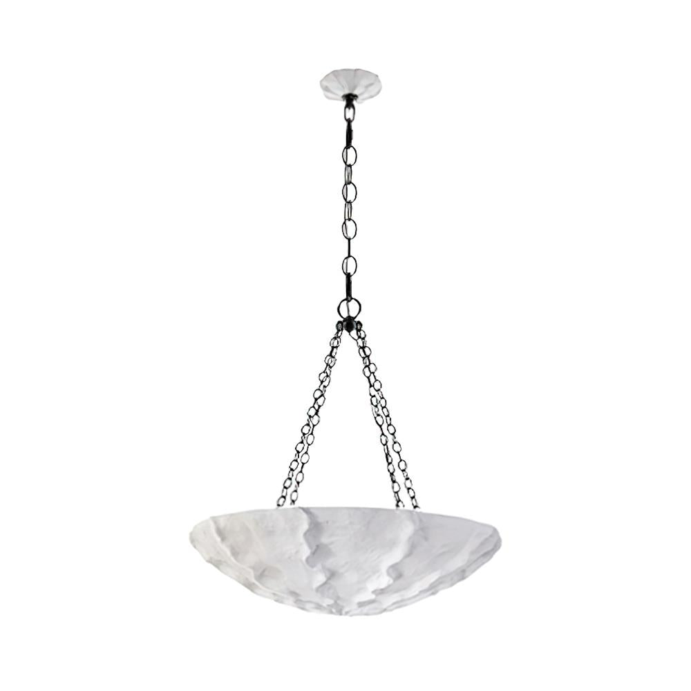 Solstice Plaster Sculptural Chandelier