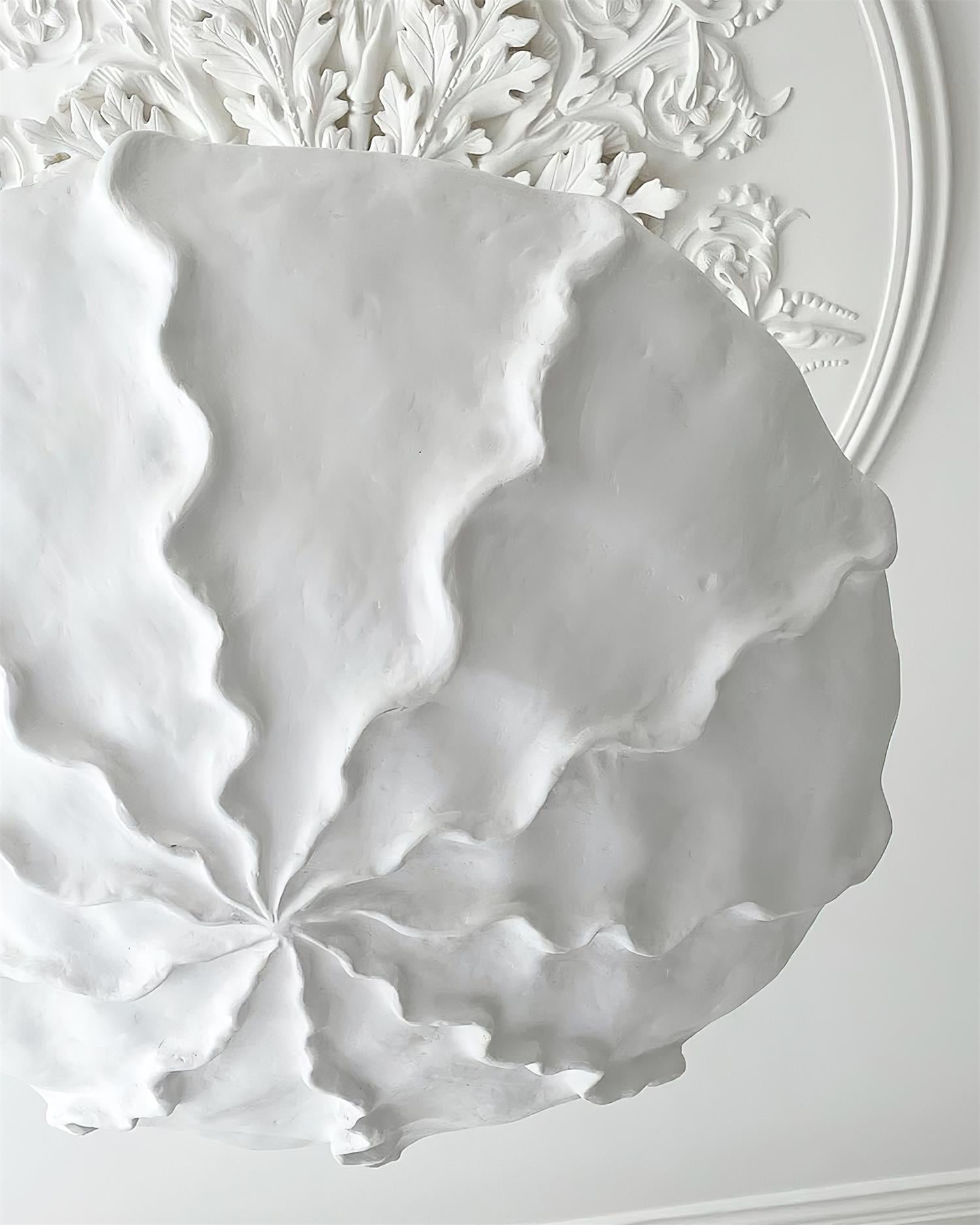Solstice Plaster Sculptural Chandelier