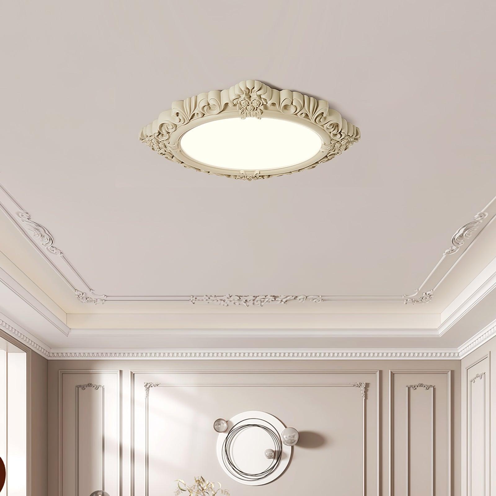Sculpted Resin Ceiling Lamp - Blowlighting