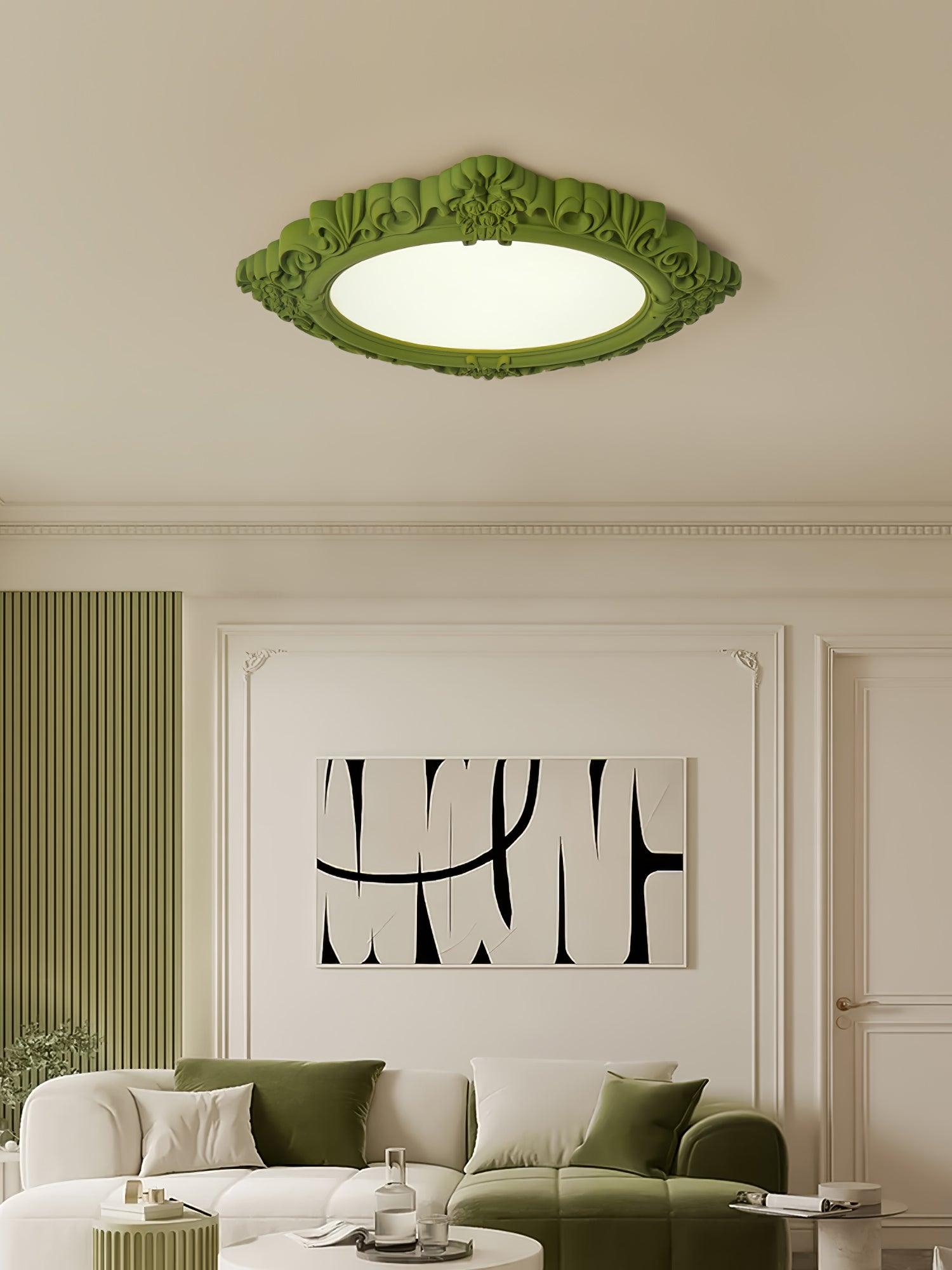 Sculpted Resin Ceiling Lamp - Blowlighting