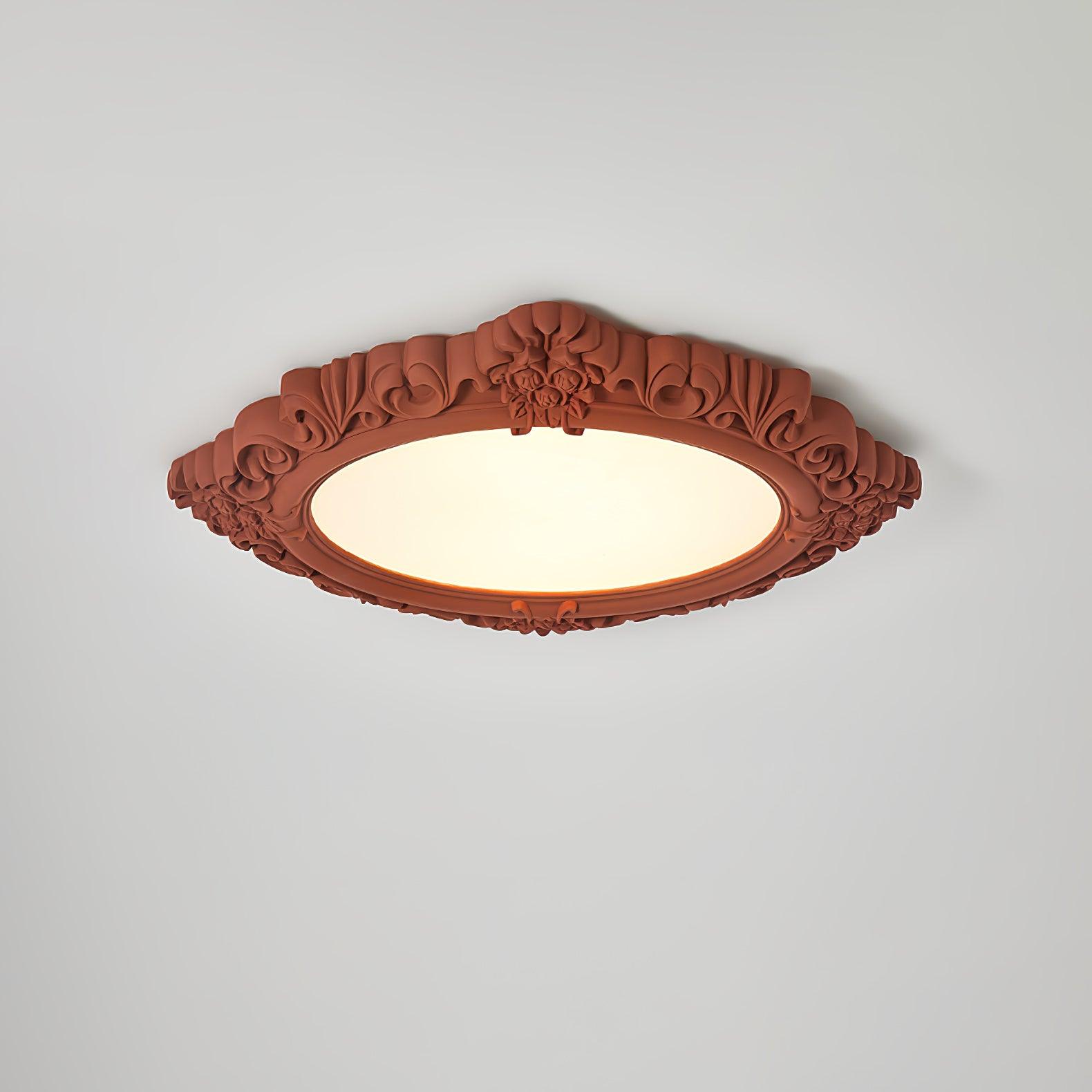 Sculpted Resin Ceiling Lamp - Blowlighting