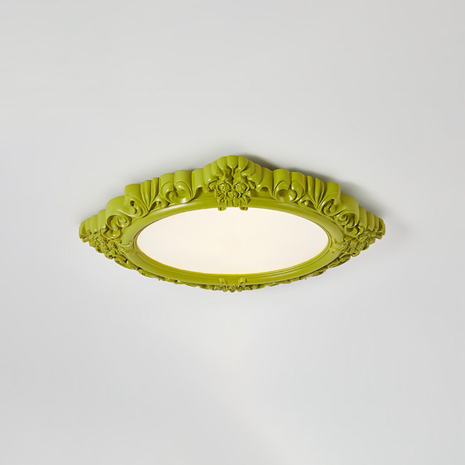 Sculpted Resin Ceiling Lamp - Blowlighting