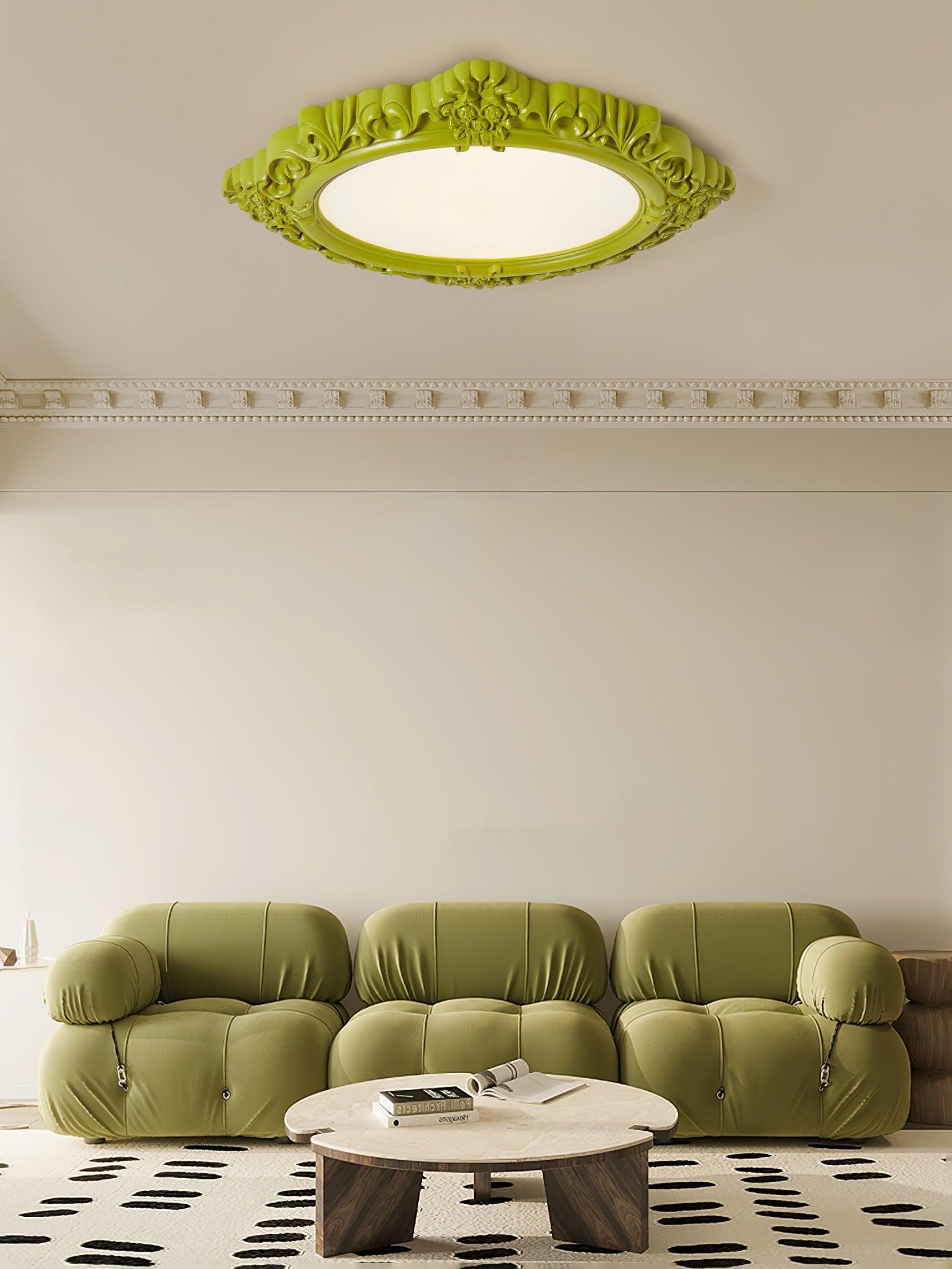 Sculpted Resin Ceiling Lamp - Blowlighting