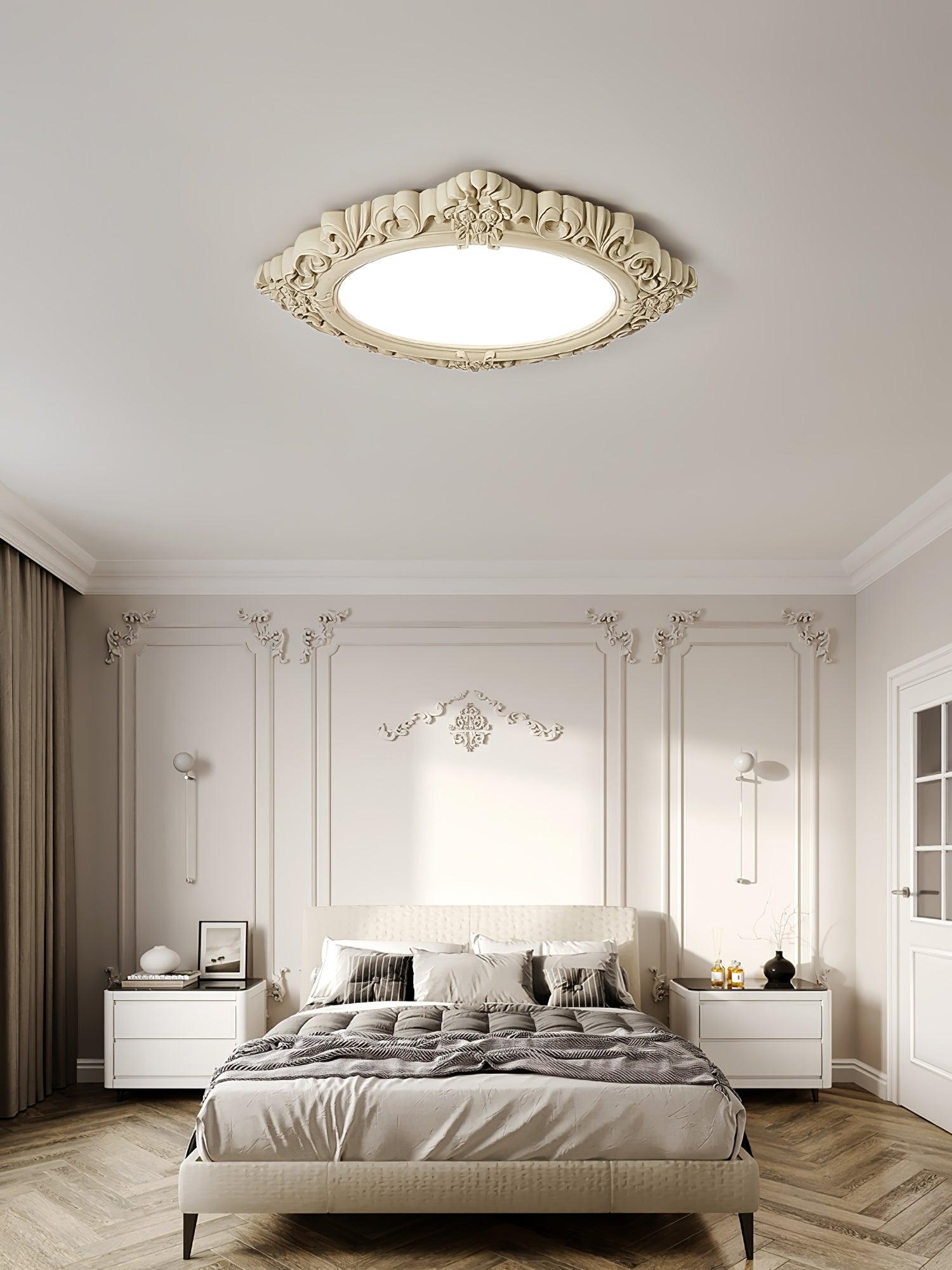 Sculpted Resin Ceiling Lamp - Blowlighting