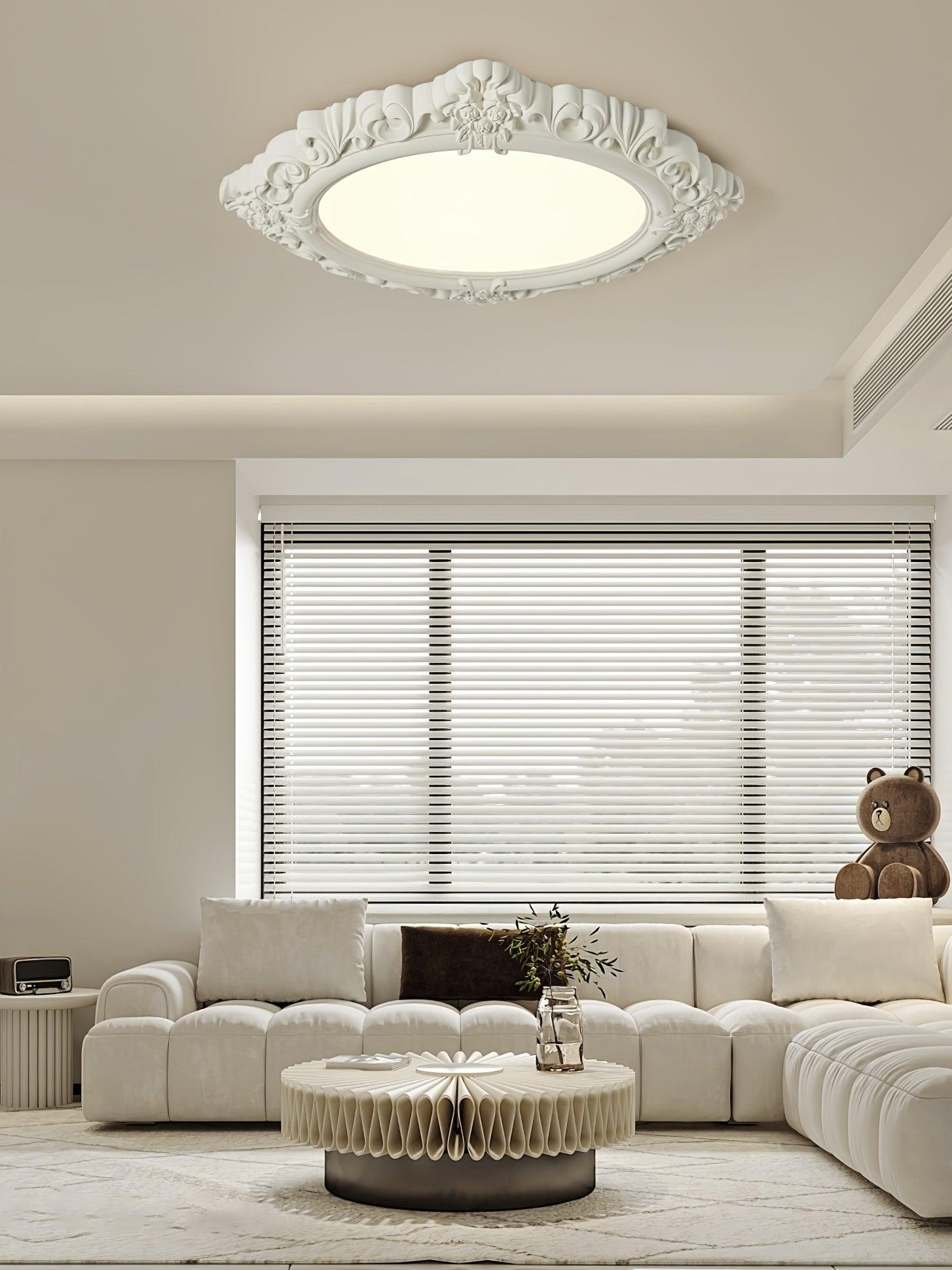 Sculpted Resin Ceiling Lamp - Blowlighting