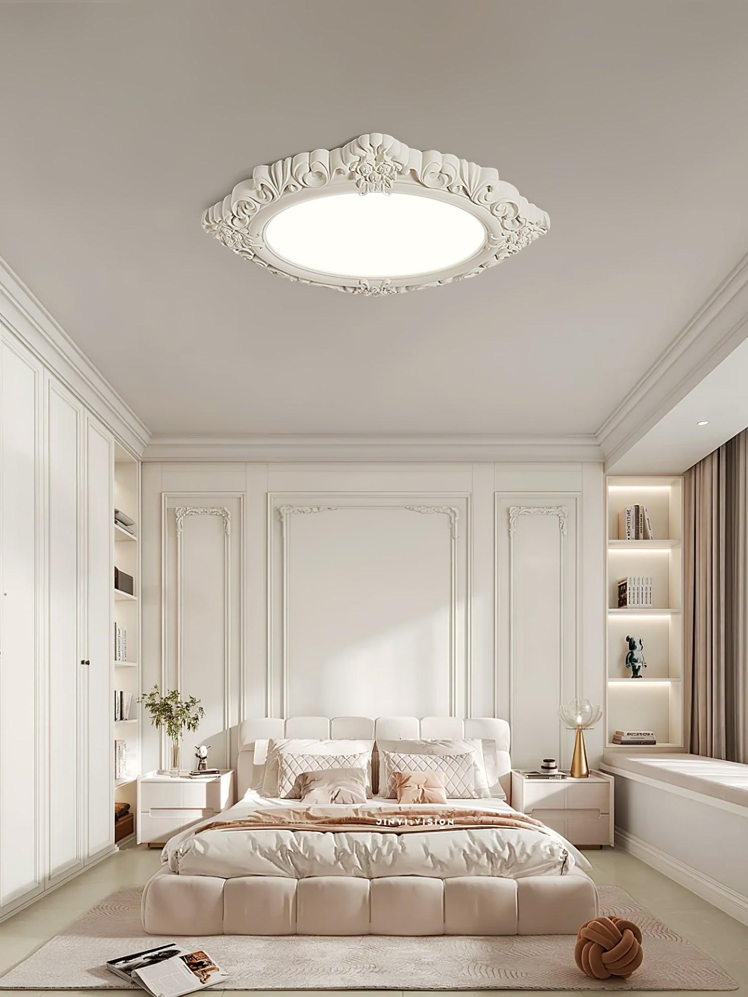Sculpted Resin Ceiling Lamp - Blowlighting