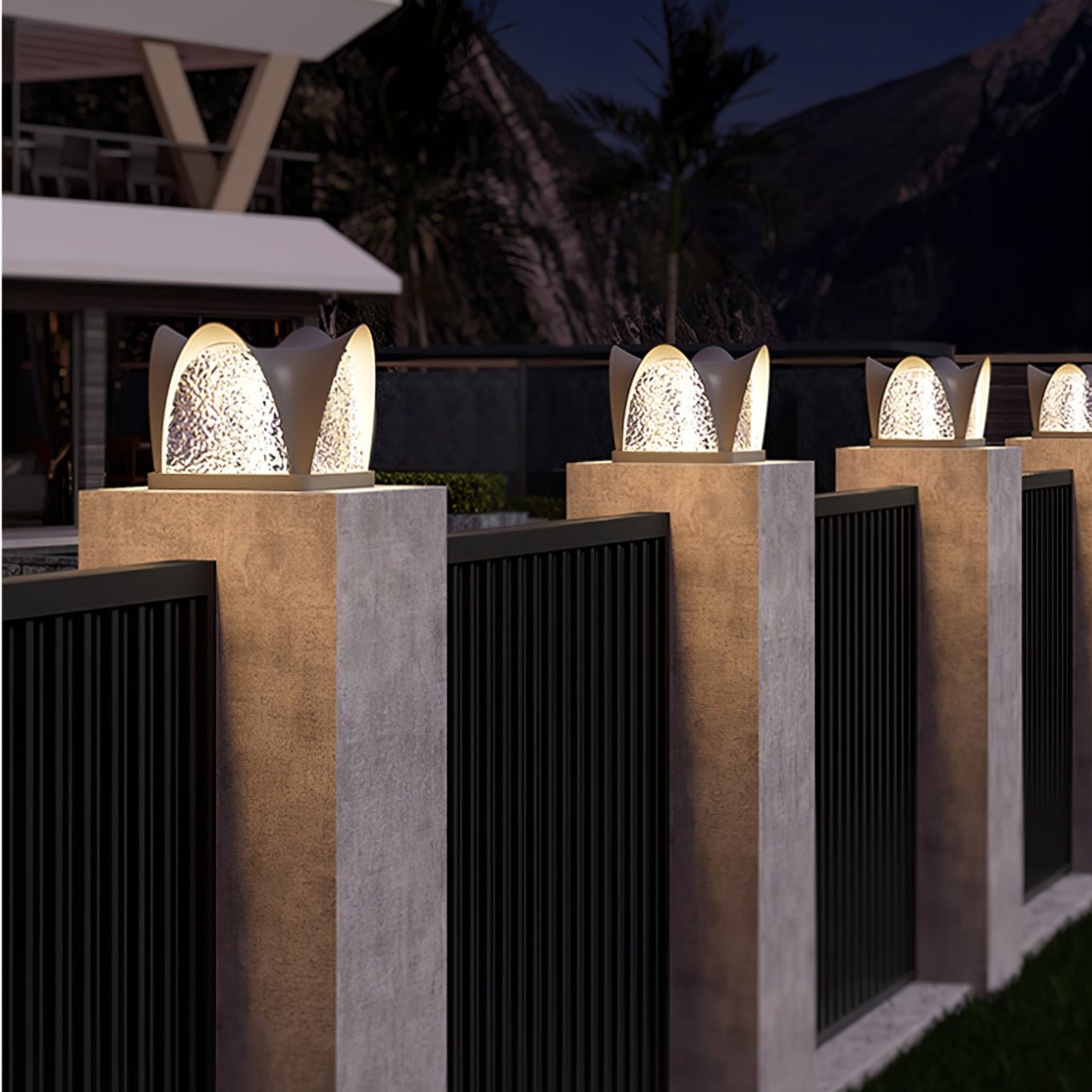 Sculptform Solar Outdoor Light - Blowlighting