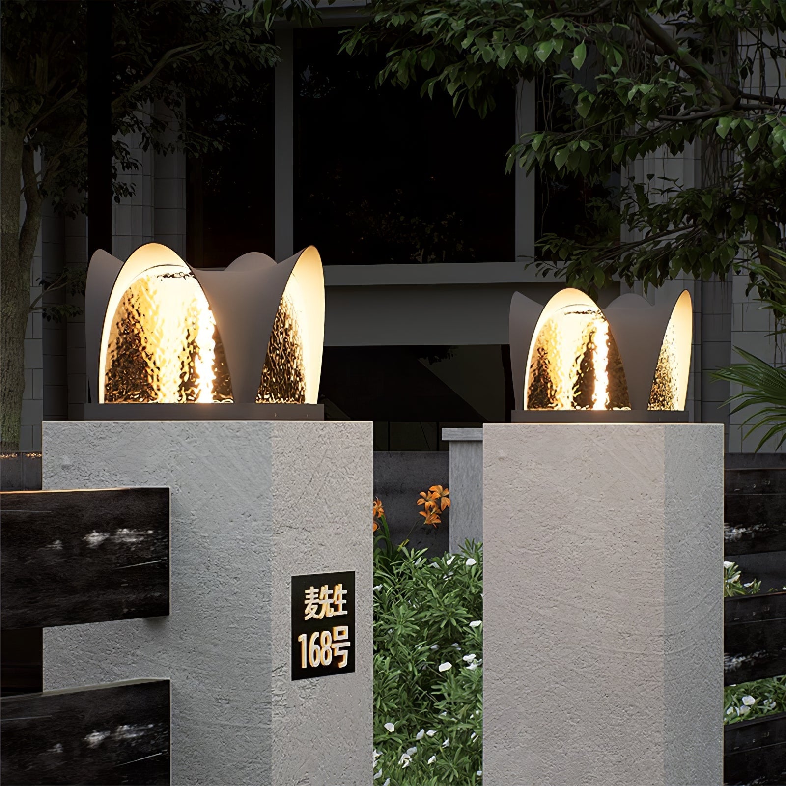 Sculptform Solar Outdoor Light - Blowlighting