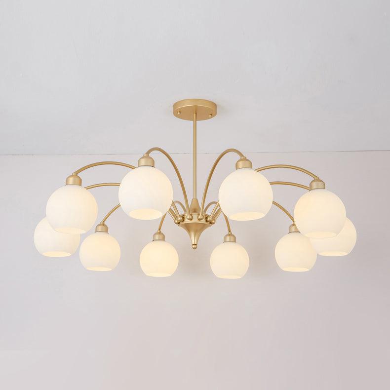 Sculptural Glass Chandelier - Blowlighting