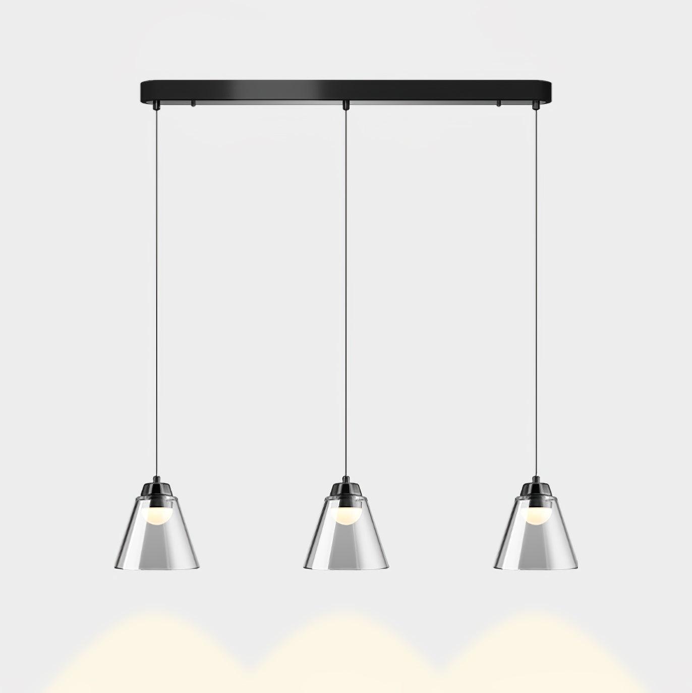 Sculptural Glass Pendant Lamp - Blowlighting