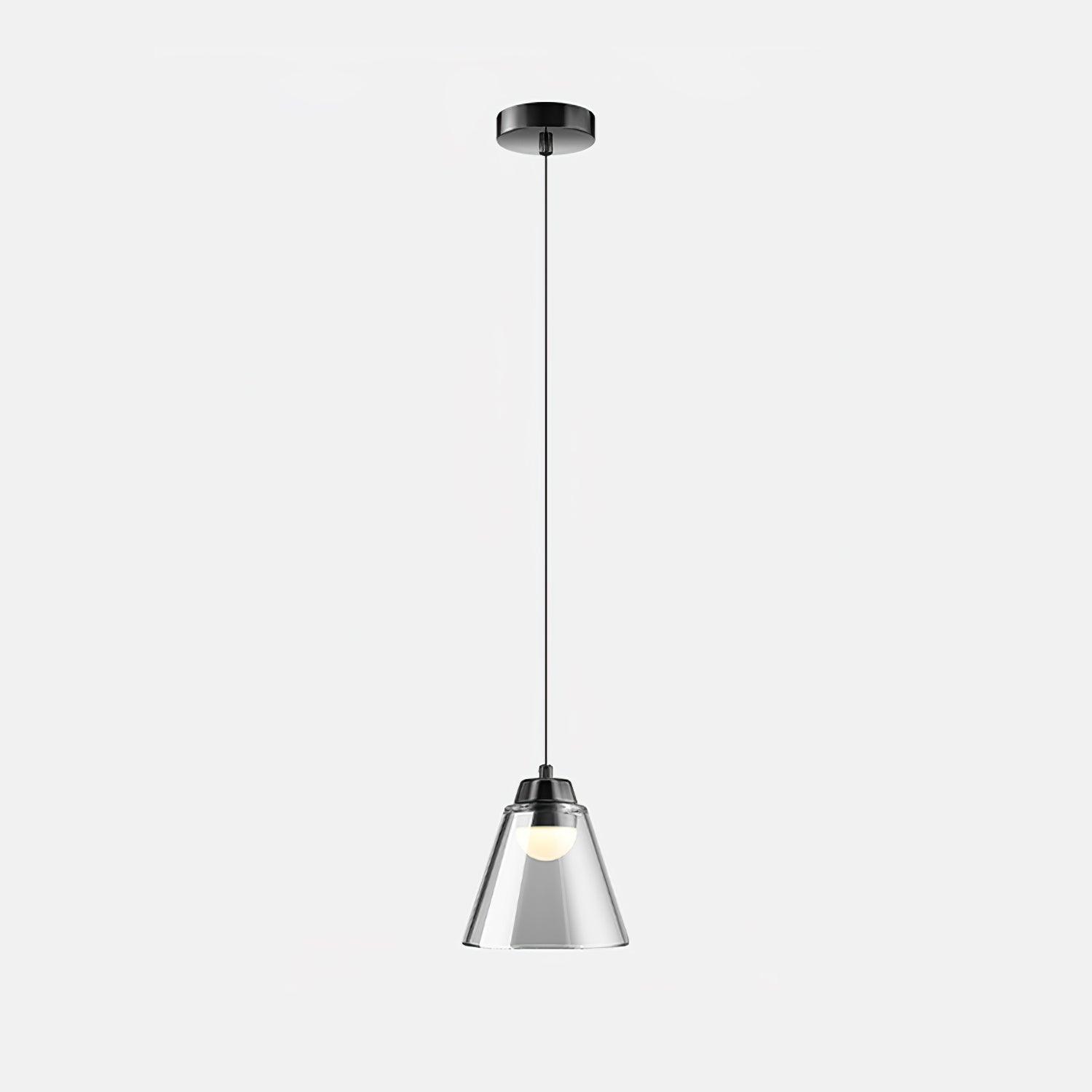 Sculptural Glass Pendant Lamp - Blowlighting