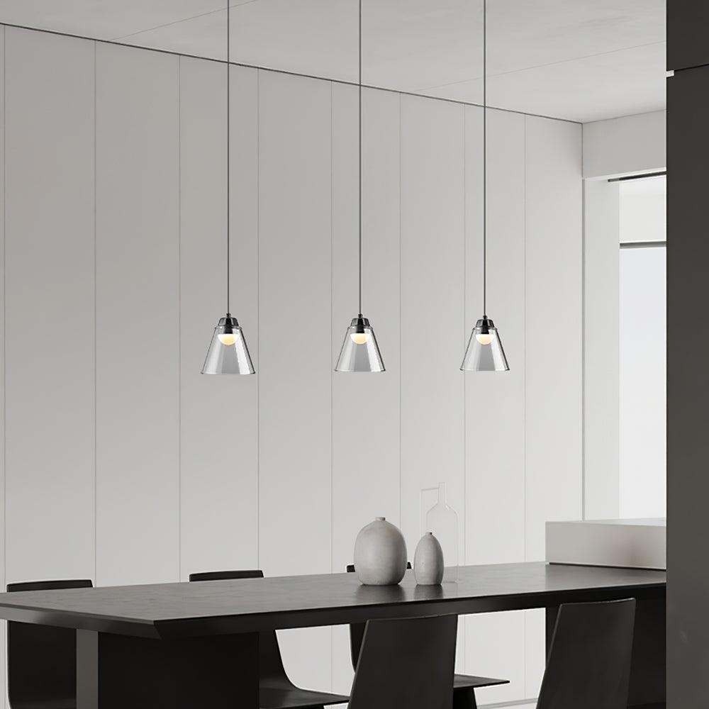 Sculptural Glass Pendant Lamp - Blowlighting