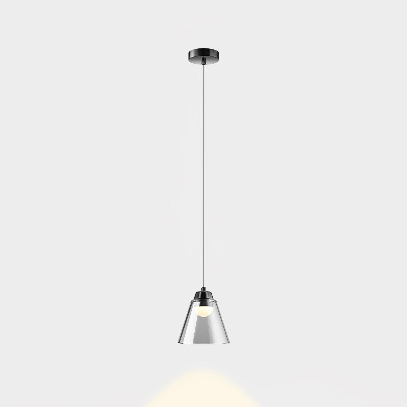 Sculptural Glass Pendant Lamp - Blowlighting