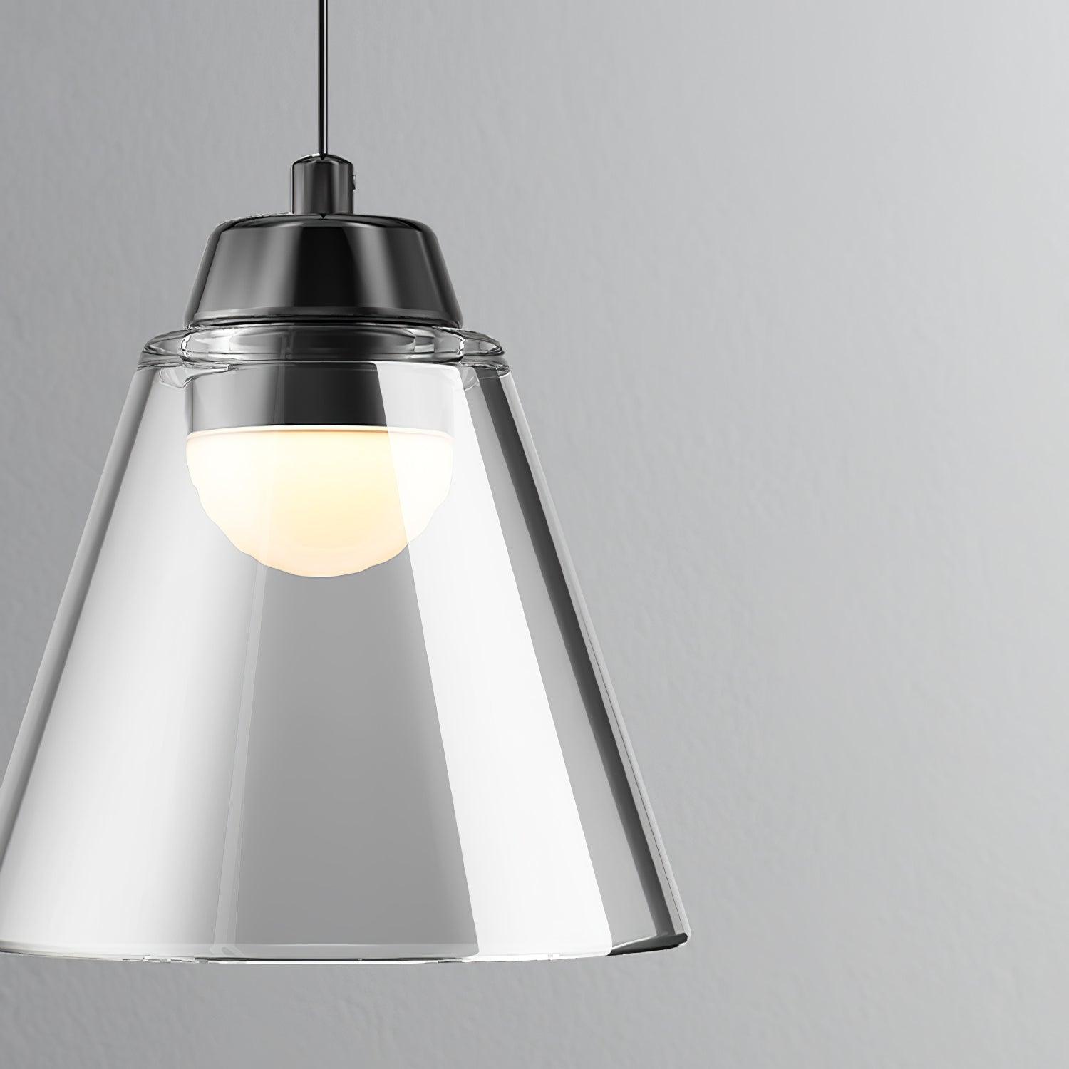 Sculptural Glass Pendant Lamp - Blowlighting