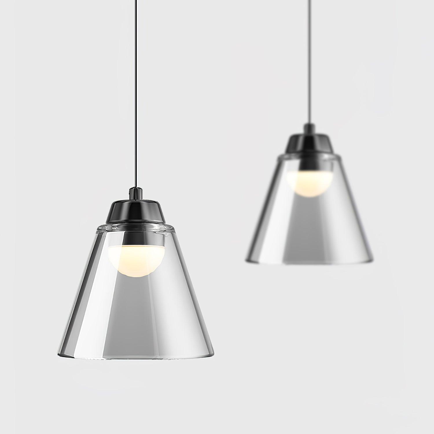 Sculptural Glass Pendant Lamp - Blowlighting