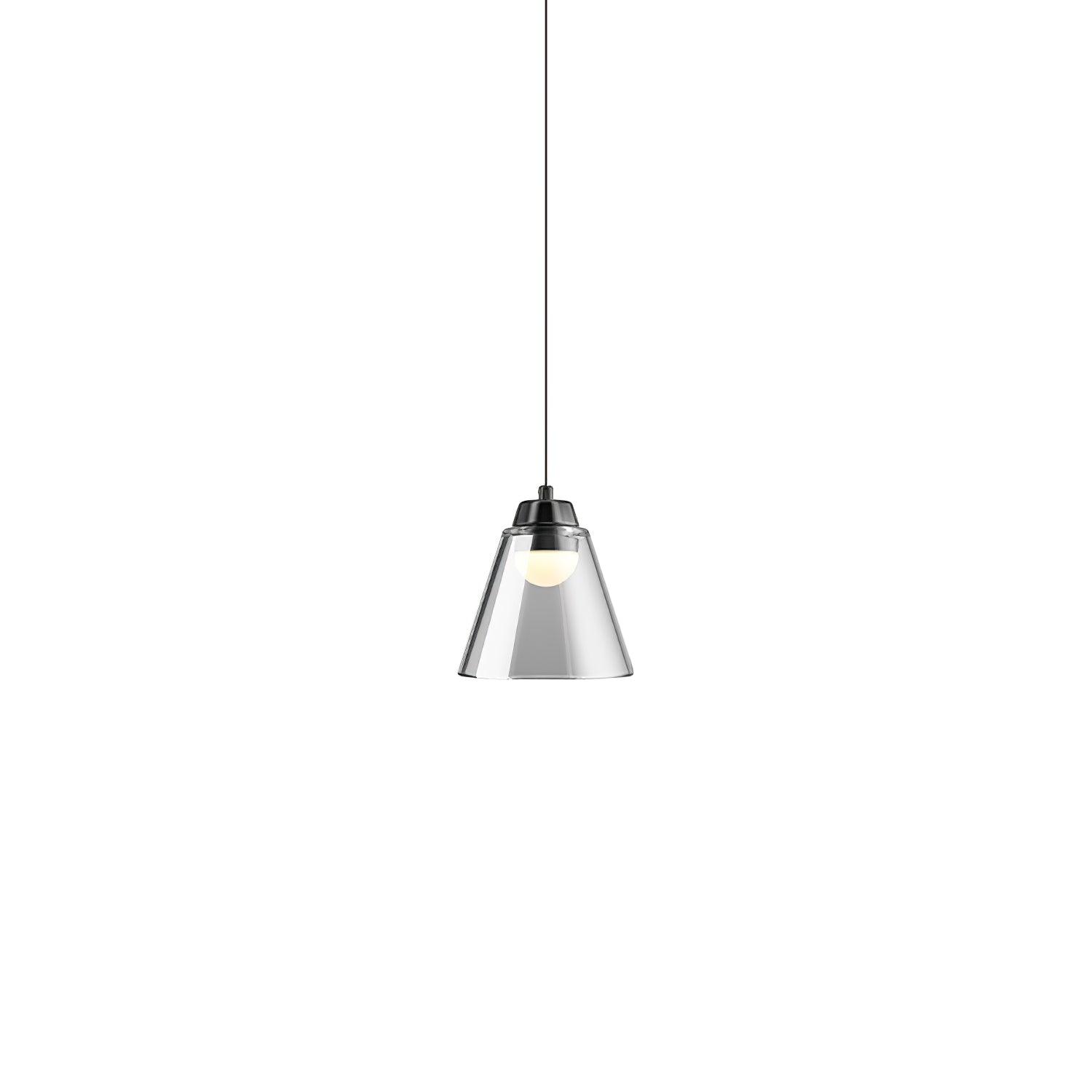 Sculptural Glass Pendant Lamp - Blowlighting