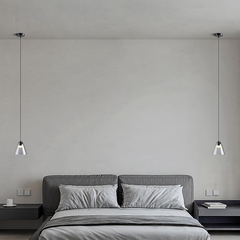 Sculptural Glass Pendant Lamp - Blowlighting