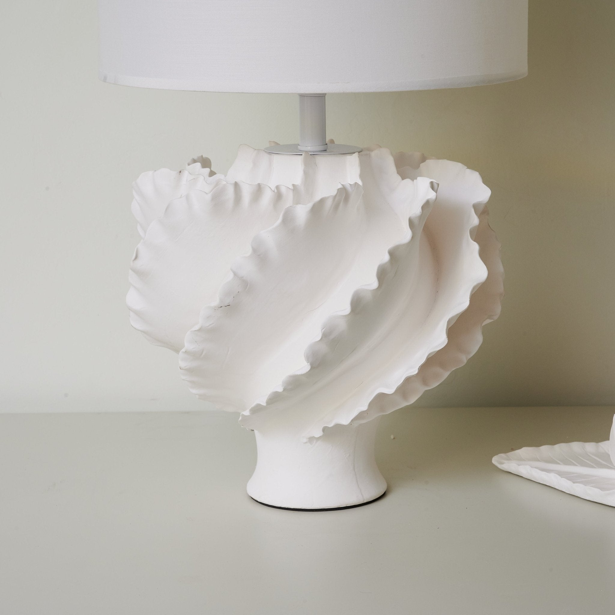 Sculptural Shell Inspired Table Lamp - Blowlighting