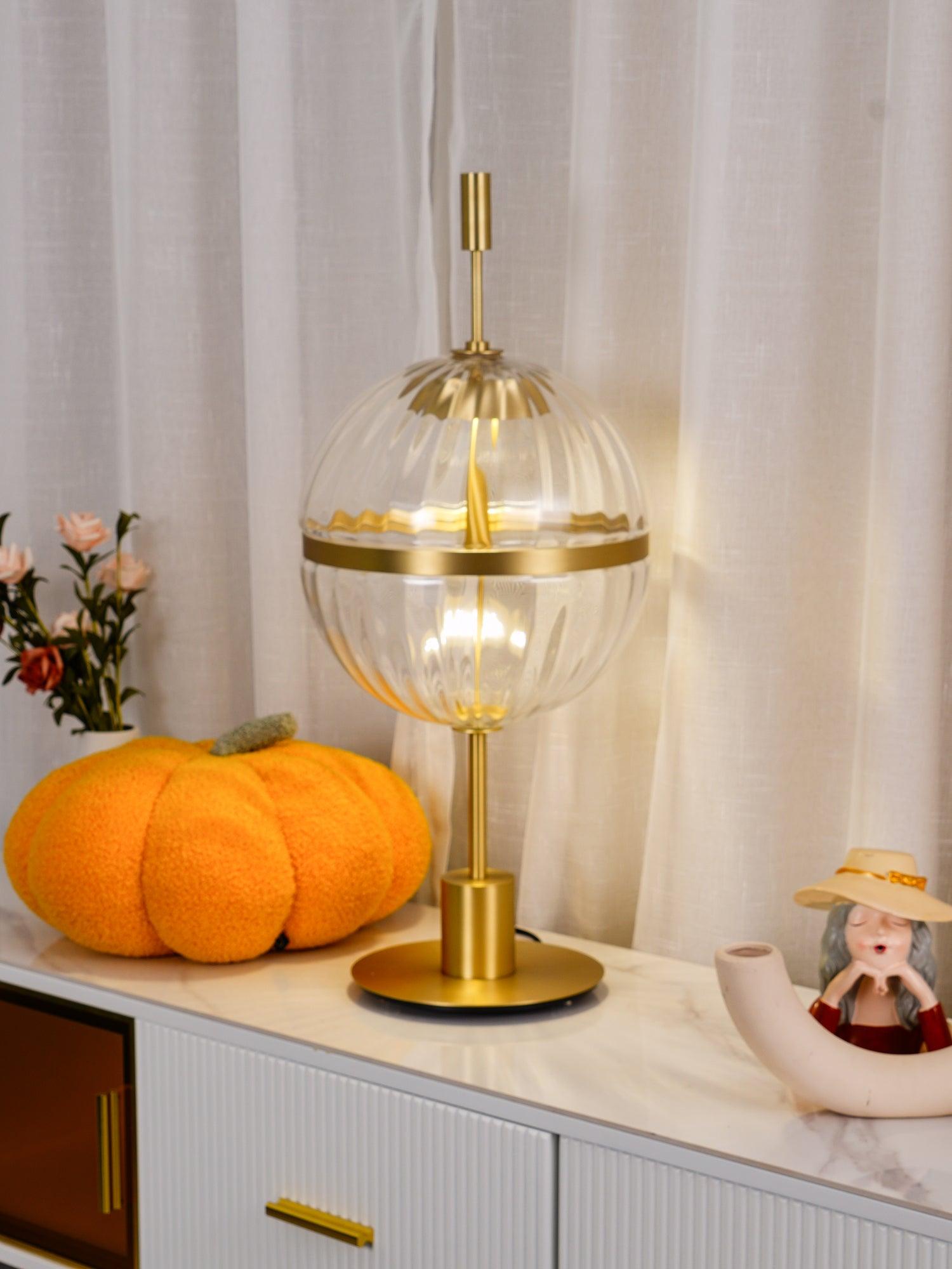 Evelyn Luxury Metal Table Lamp - Blowlighting