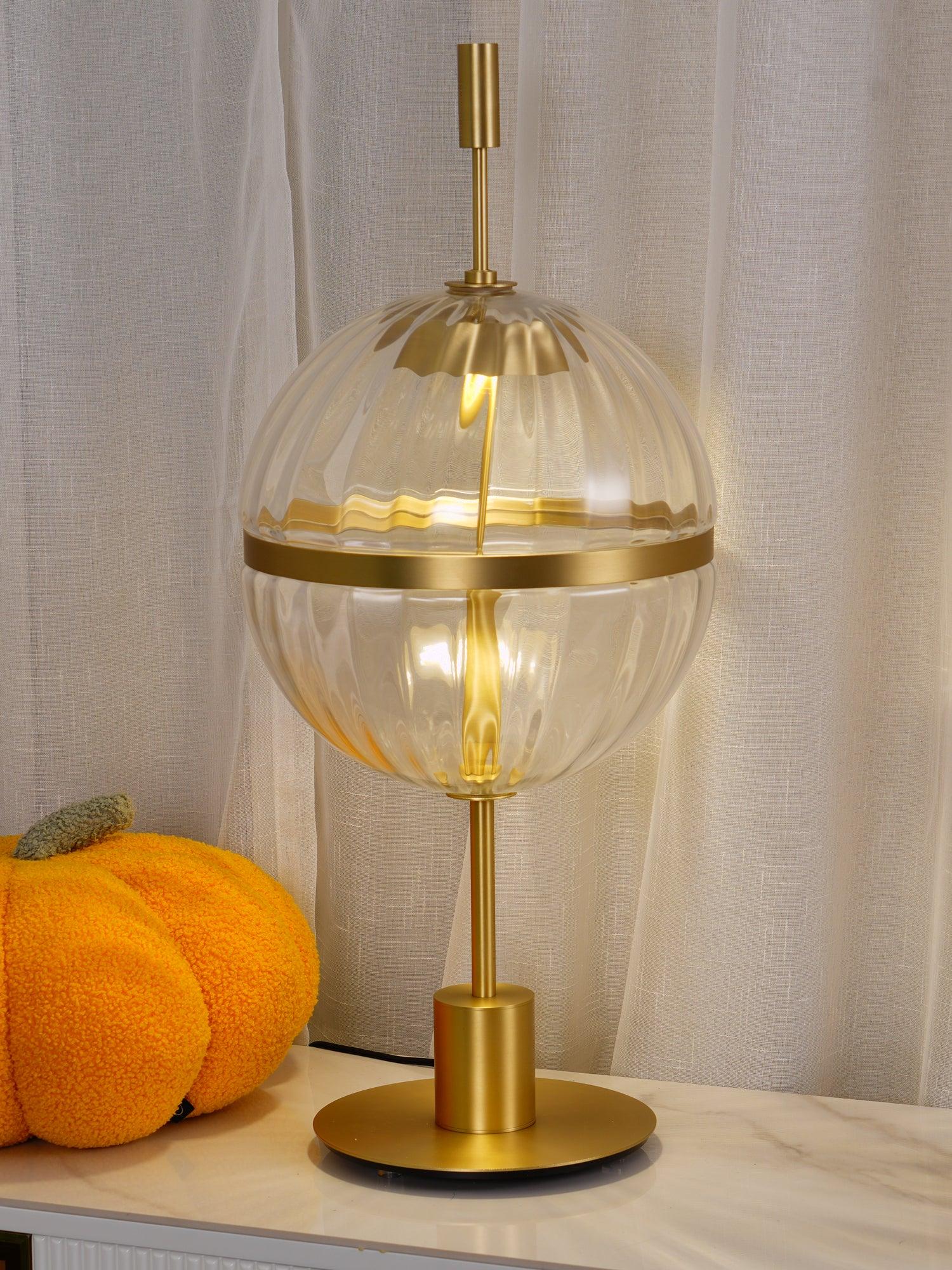 Evelyn Luxury Metal Table Lamp - Blowlighting