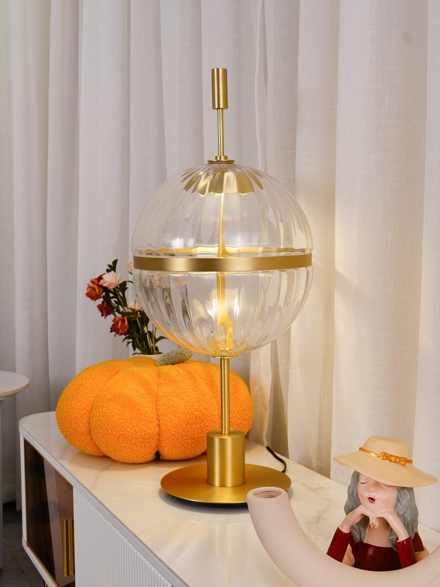Evelyn Luxury Metal Table Lamp - Blowlighting