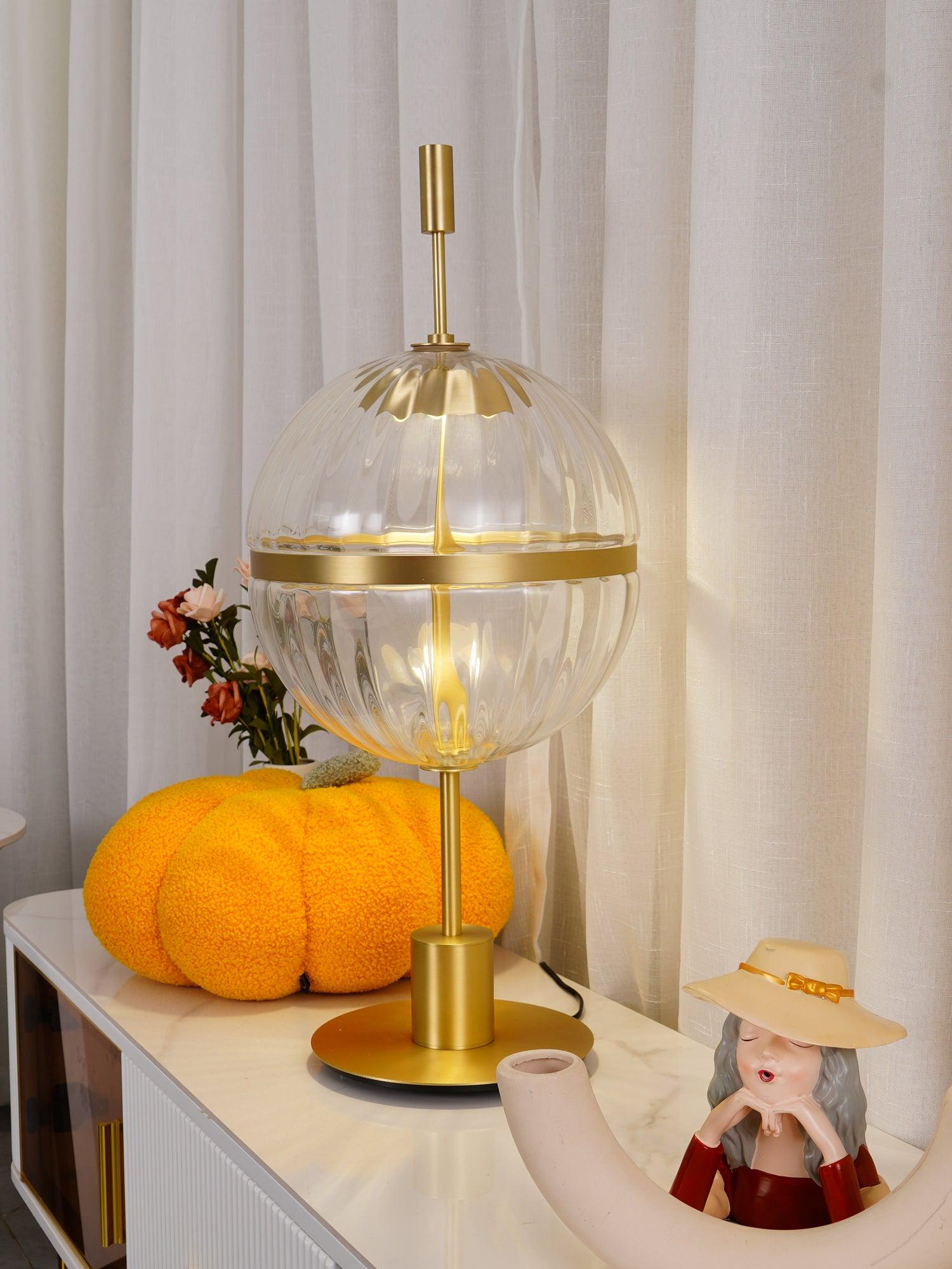 Evelyn Luxury Metal Table Lamp - Blowlighting