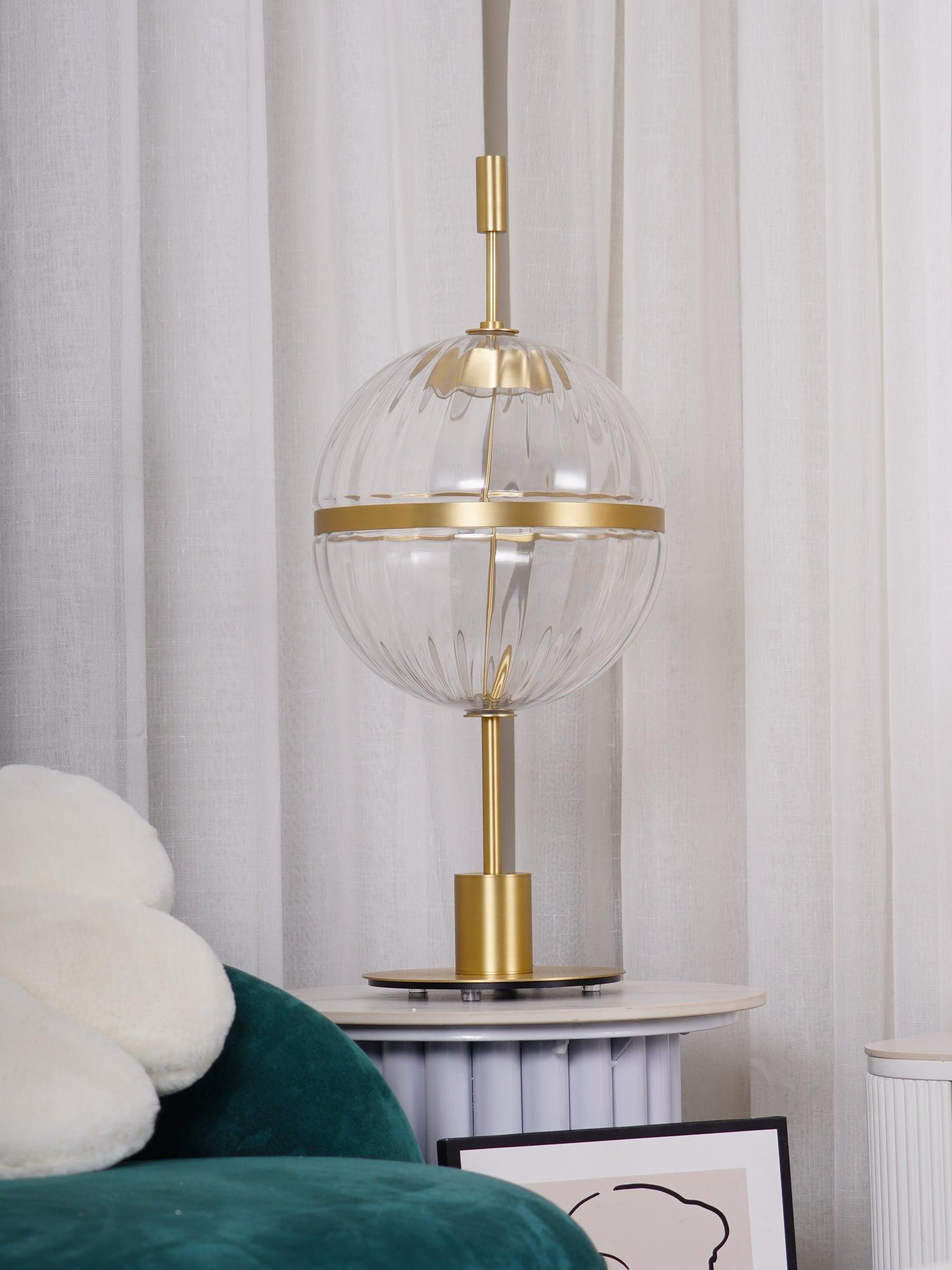 Evelyn Luxury Metal Table Lamp - Blowlighting