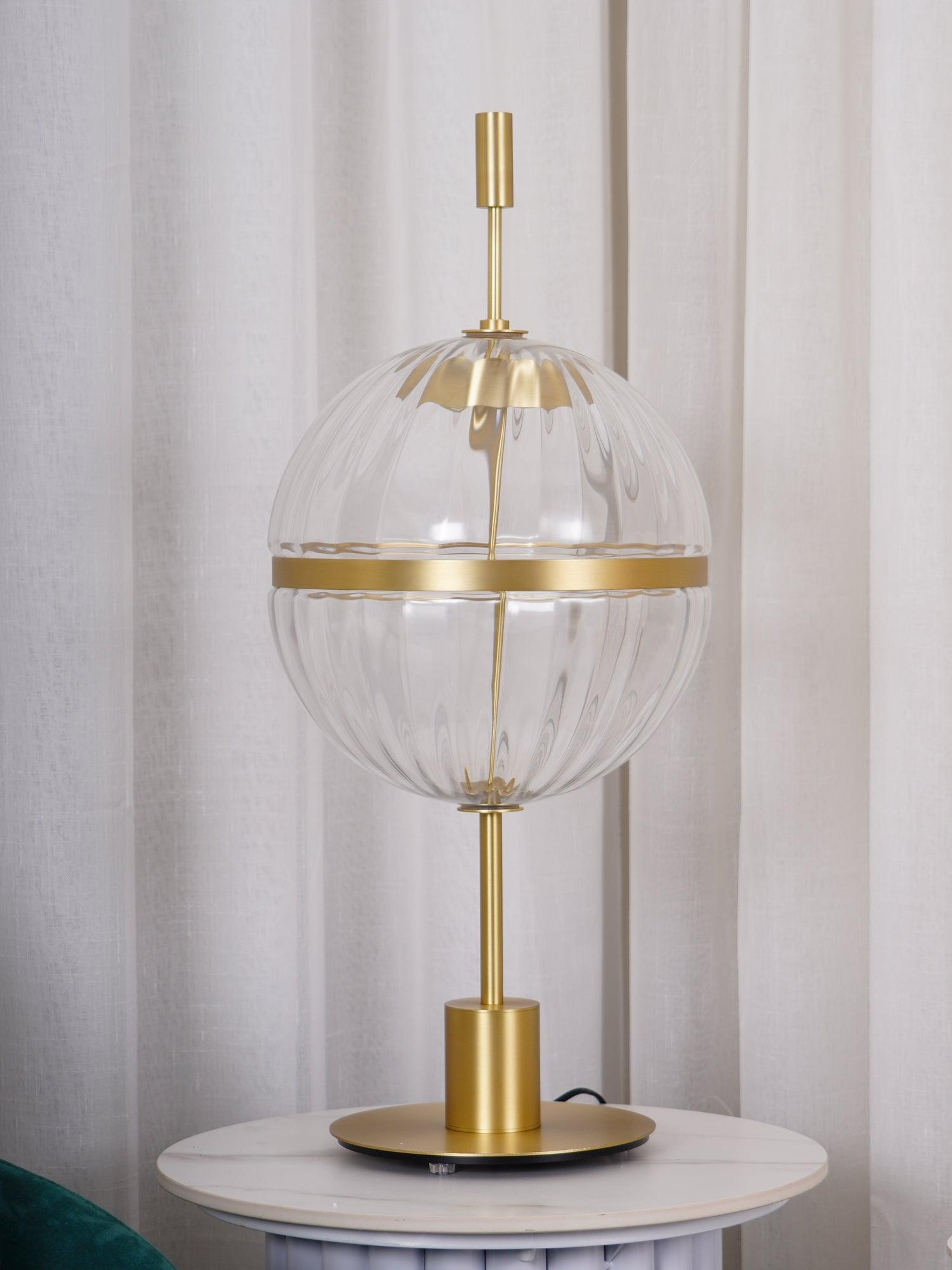 Evelyn Luxury Metal Table Lamp - Blowlighting