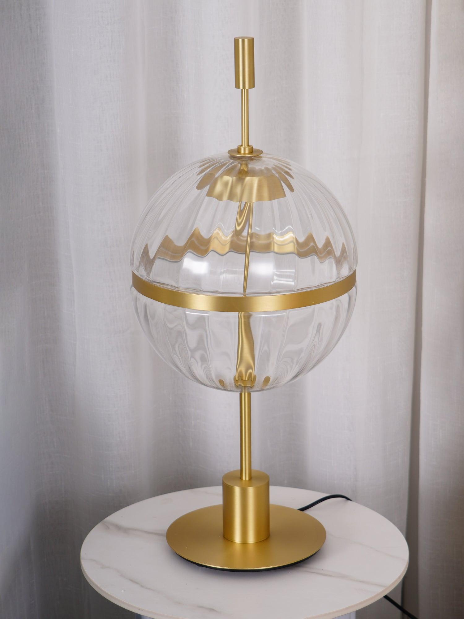 Evelyn Luxury Metal Table Lamp - Blowlighting