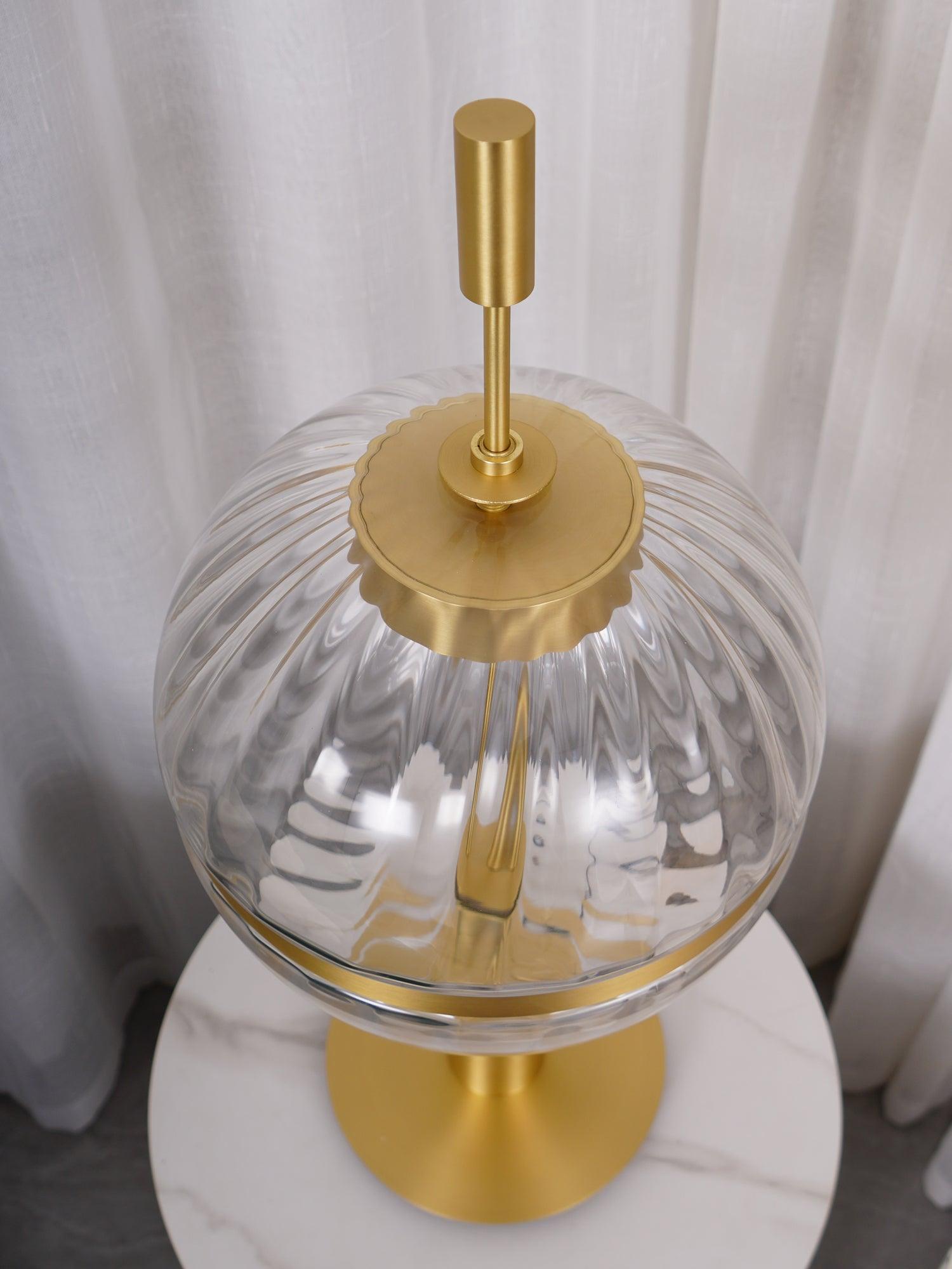 Evelyn Luxury Metal Table Lamp - Blowlighting