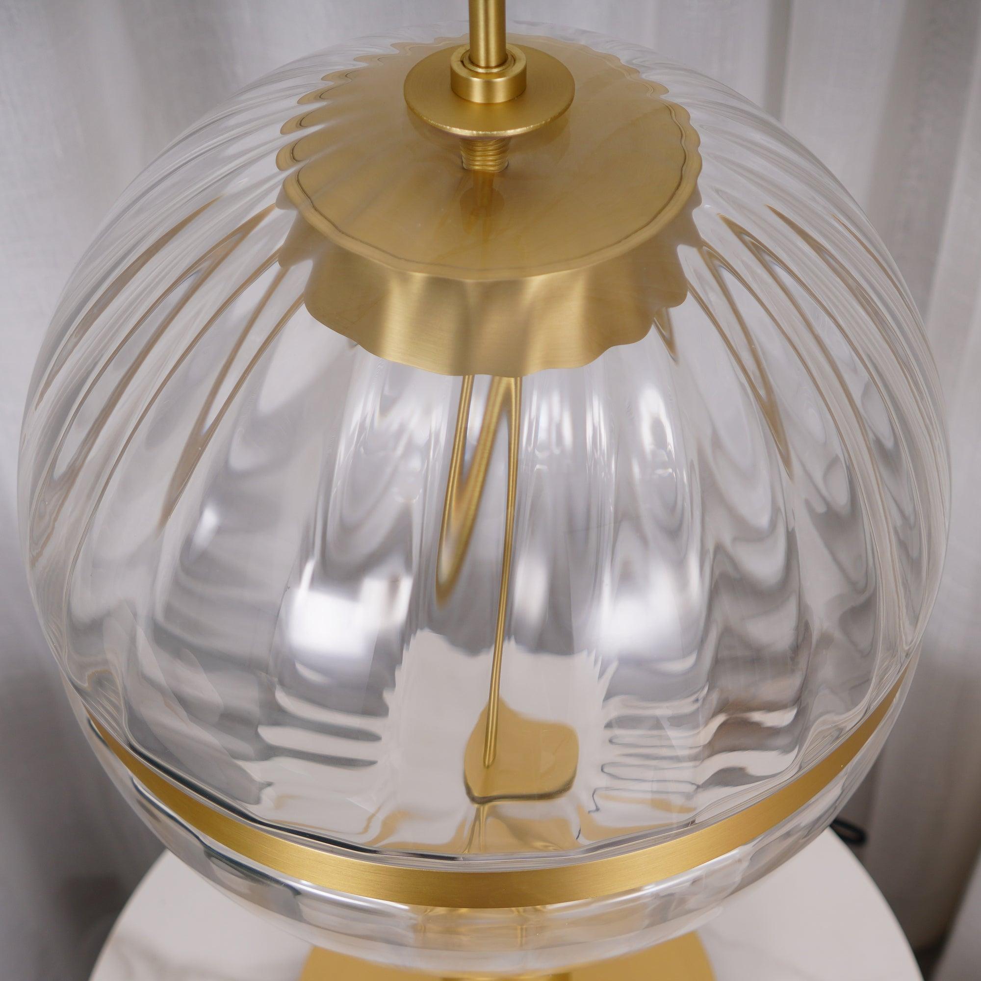 Evelyn Luxury Metal Table Lamp - Blowlighting