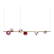 Sedna Dimensions Glass Linear Chandelier