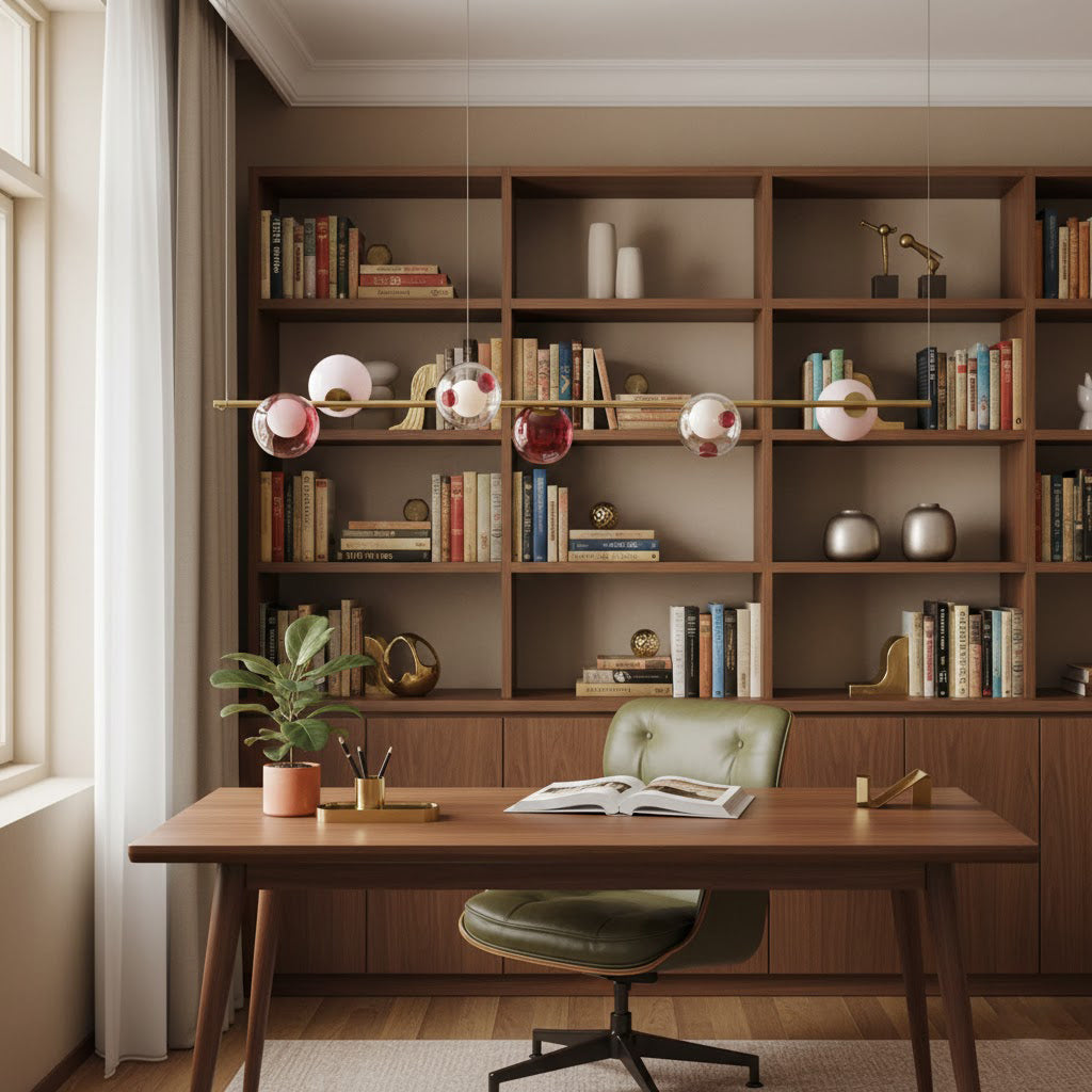 Sedna Dimensions Glass Linear Chandelier