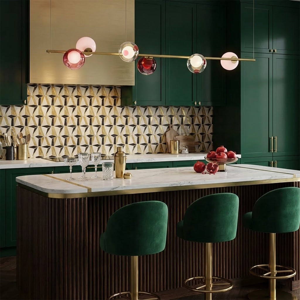 Sedna Dimensions Glass Linear Chandelier