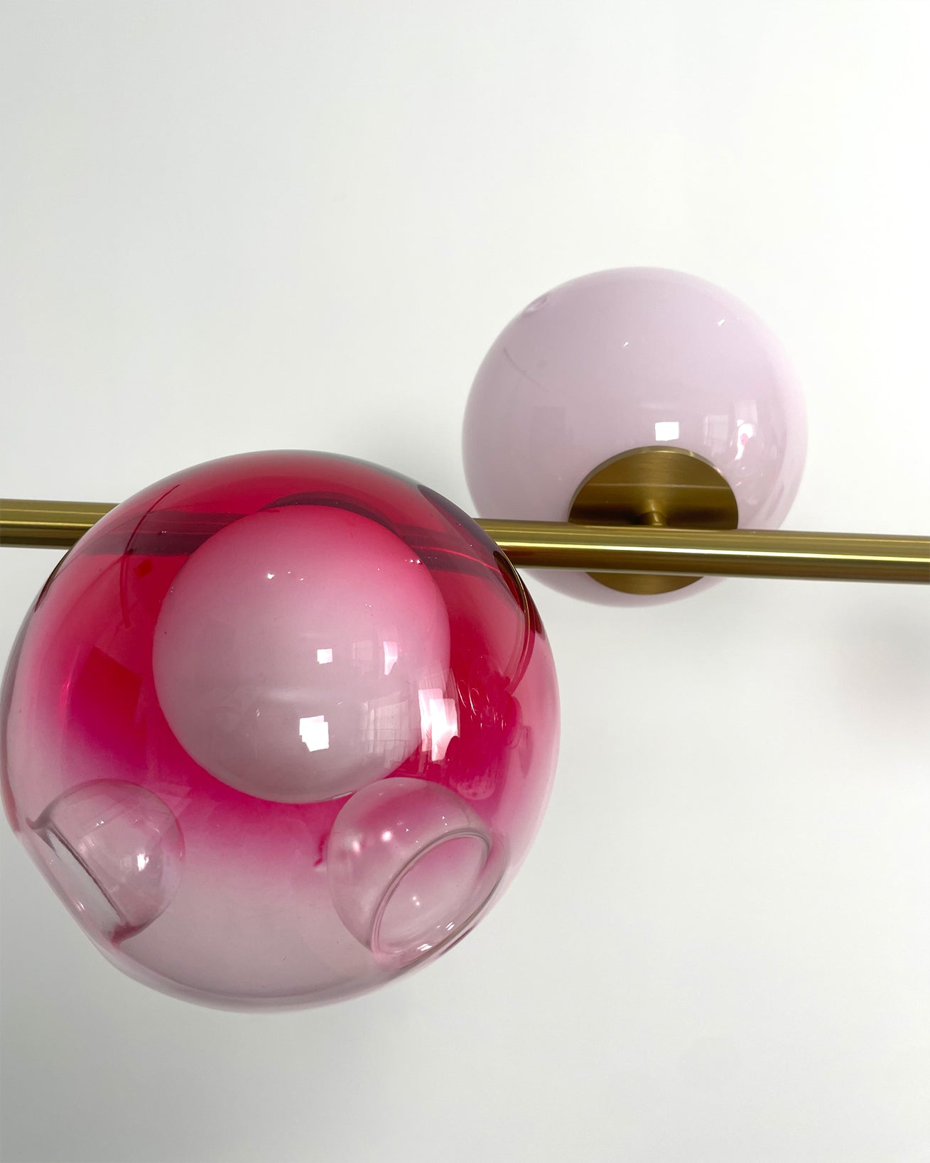 Sedna Dimensions Glass Linear Chandelier