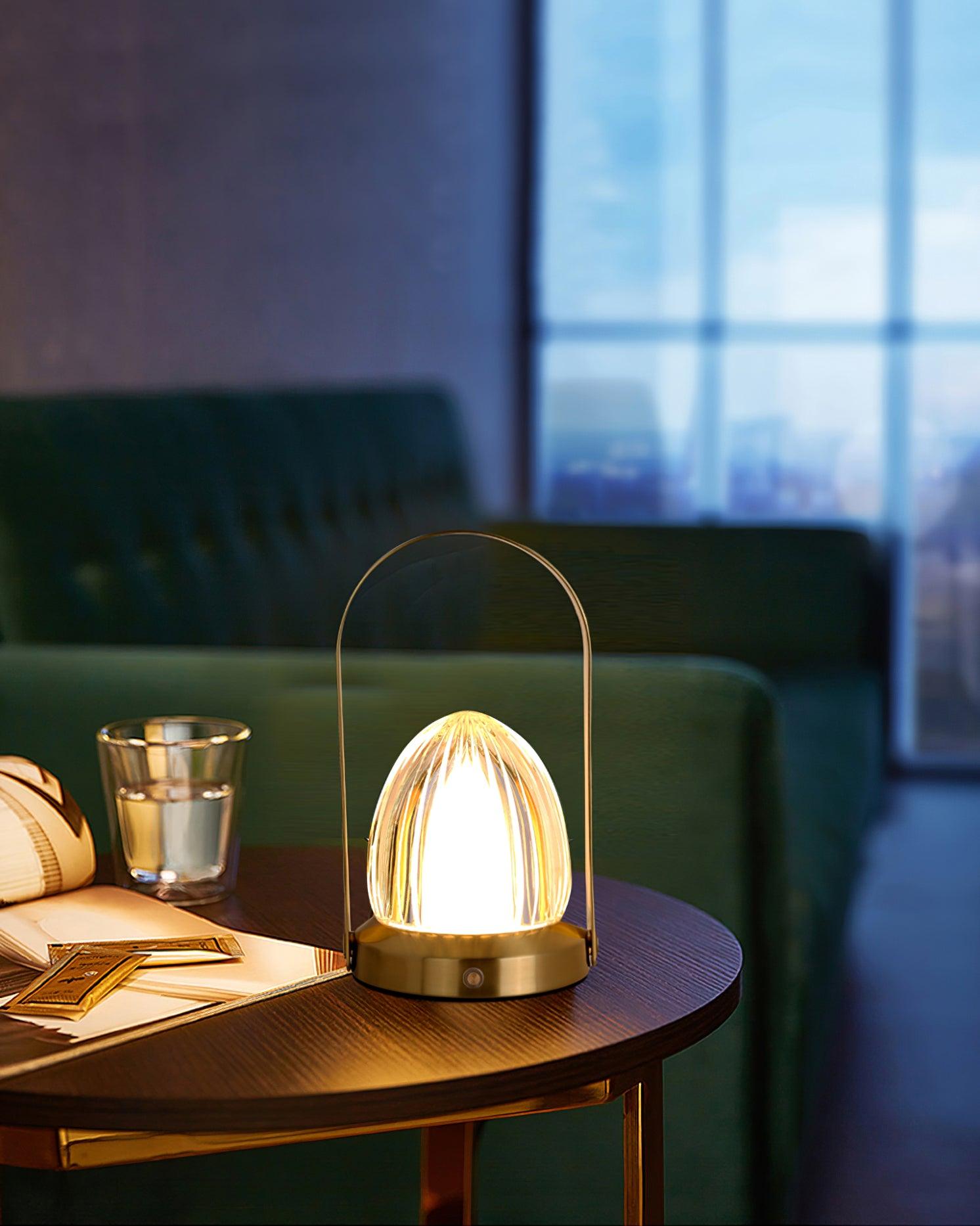Glow Modern Iron Table Lamp - Blowlighting