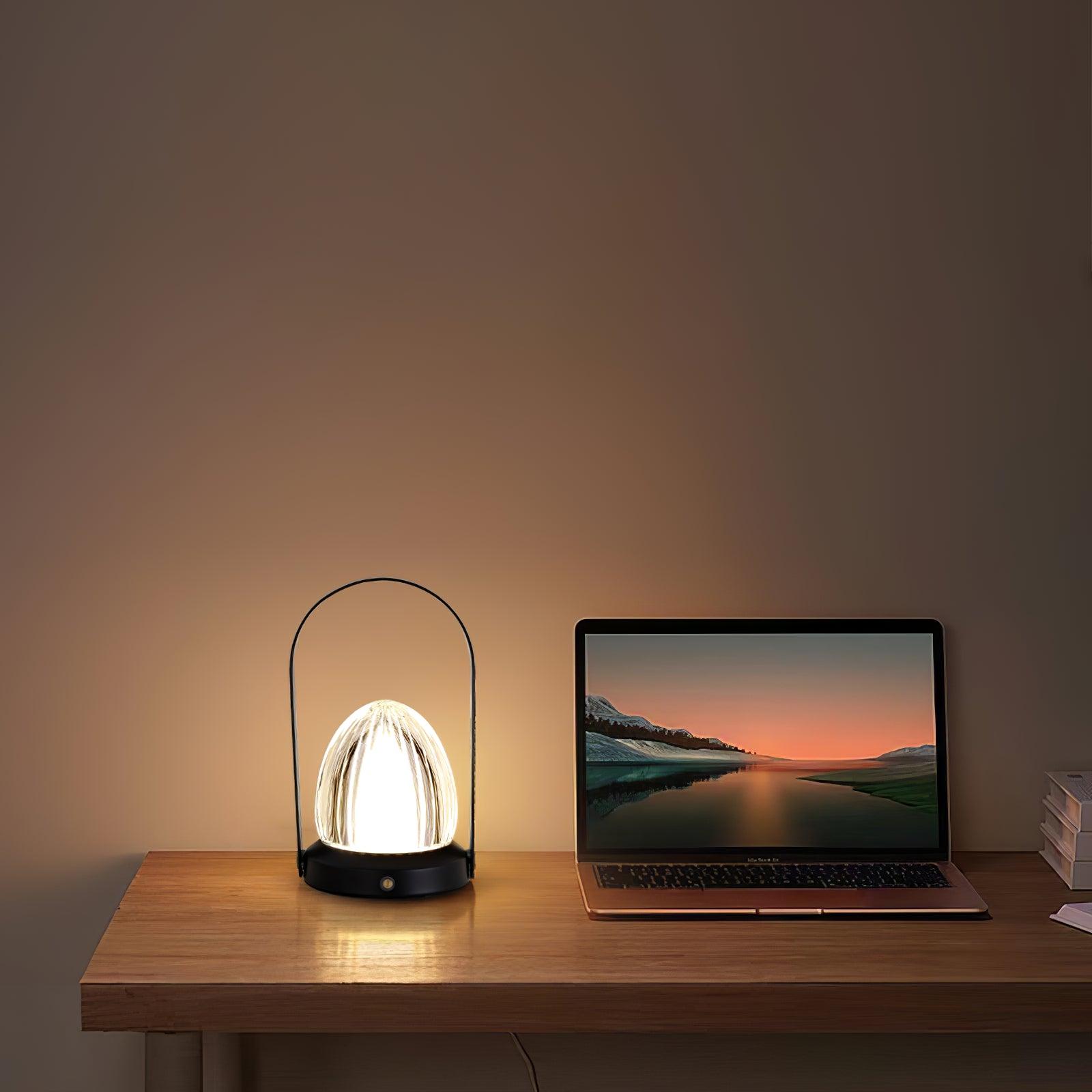 Glow Modern Iron Table Lamp - Blowlighting