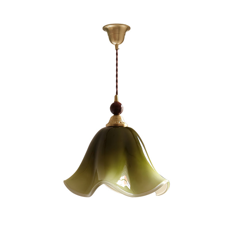 Selene Floral Glass Pendant Light