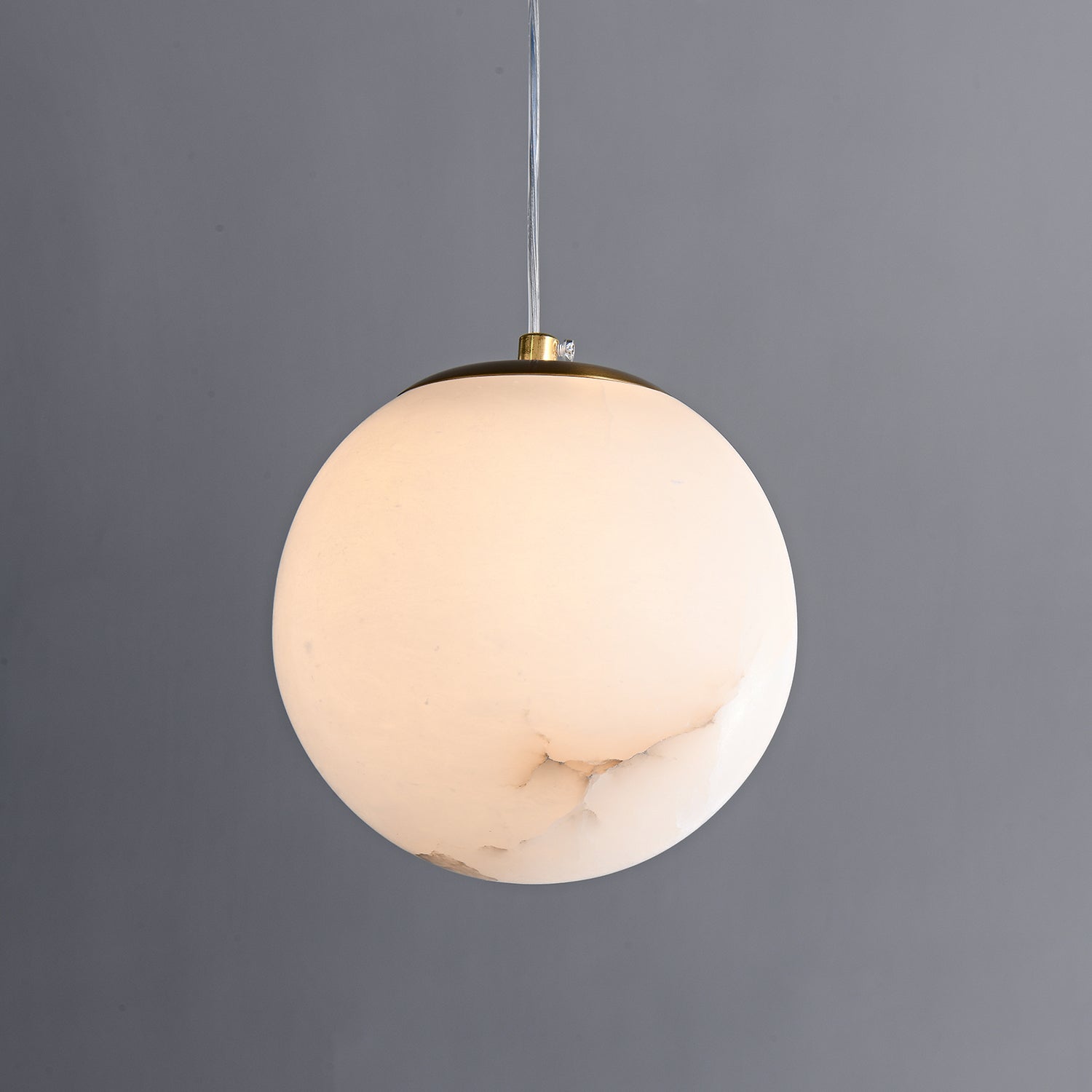 Esolisra Minimalist Alabaster Pendant Light - Blowlighting