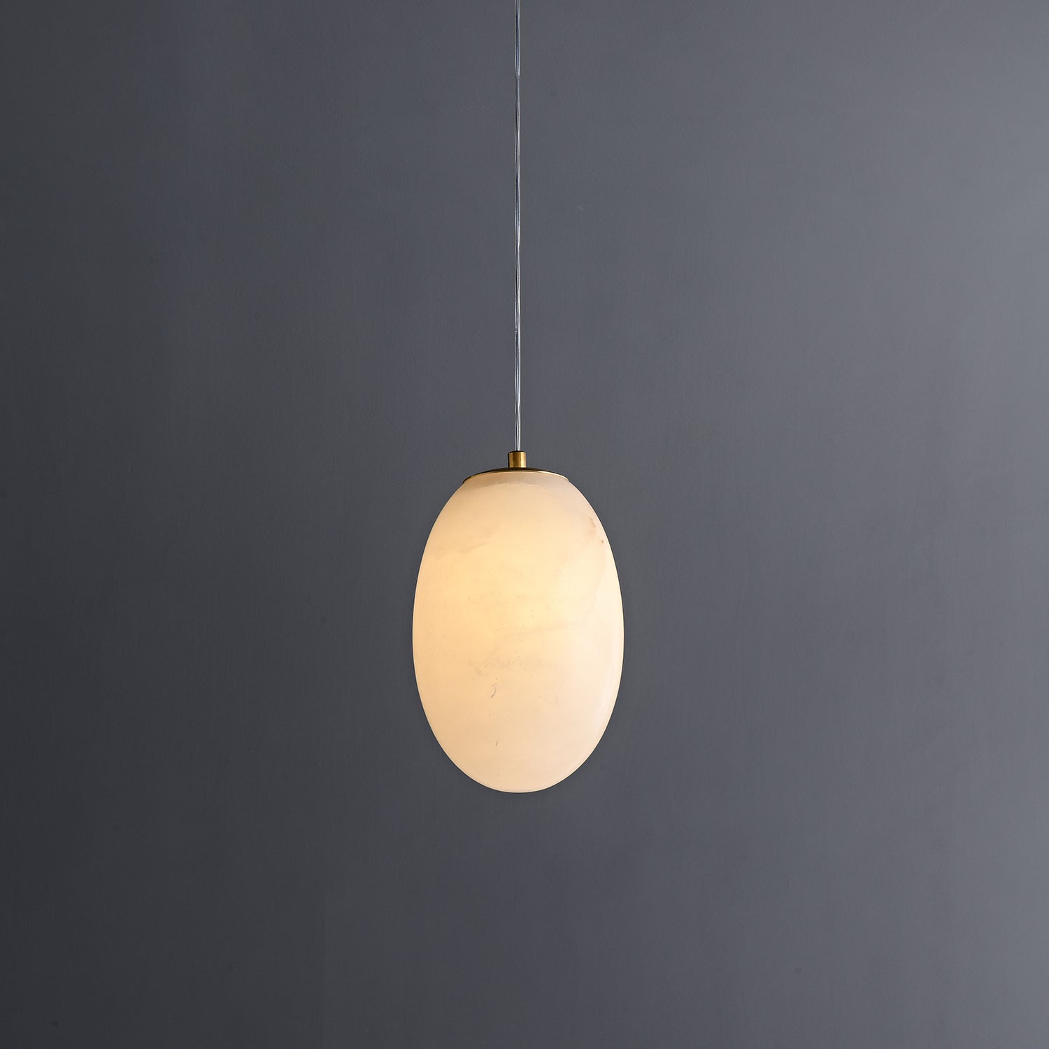 Esolisra Minimalist Alabaster Pendant Light - Blowlighting