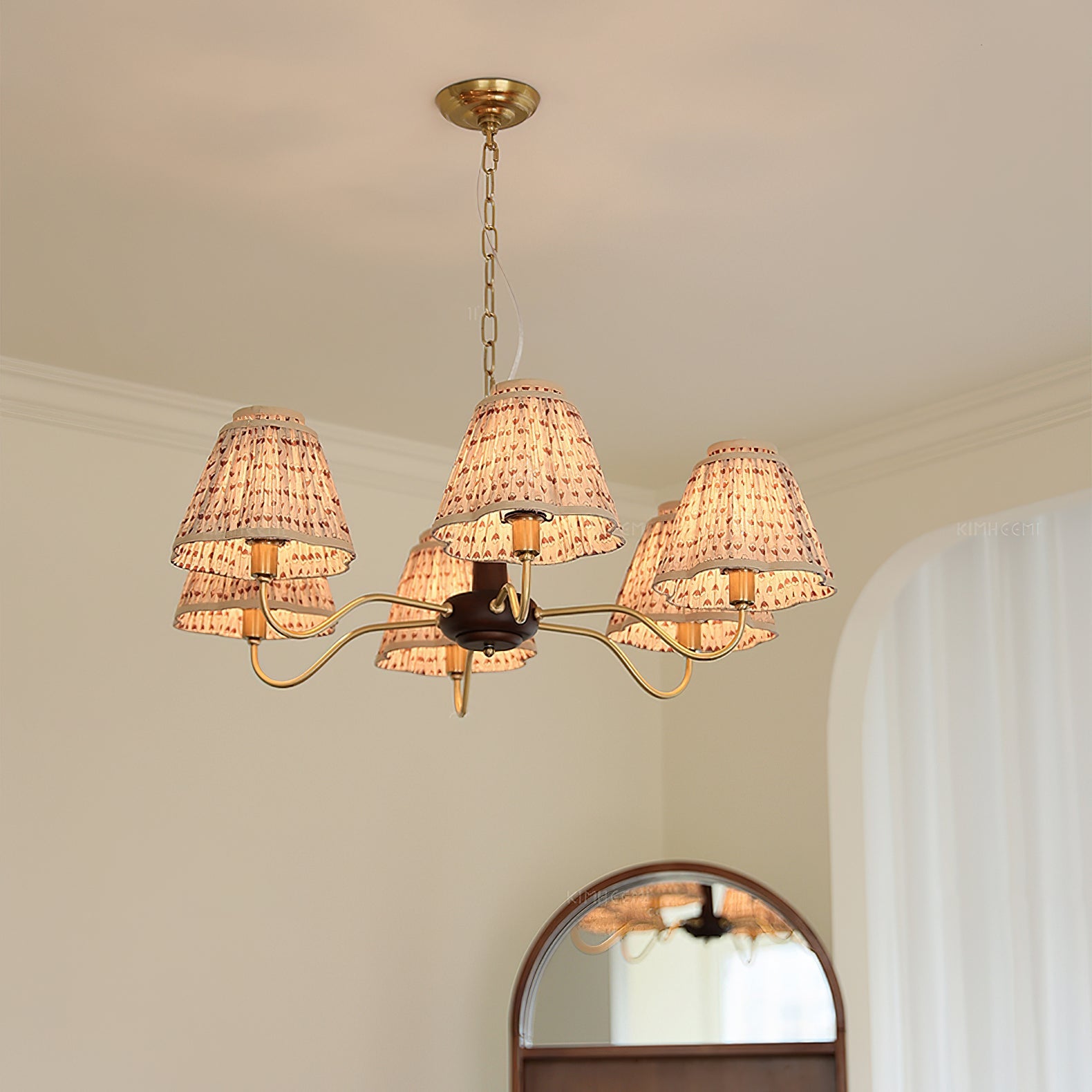 Selva Natural Wood Chandelier