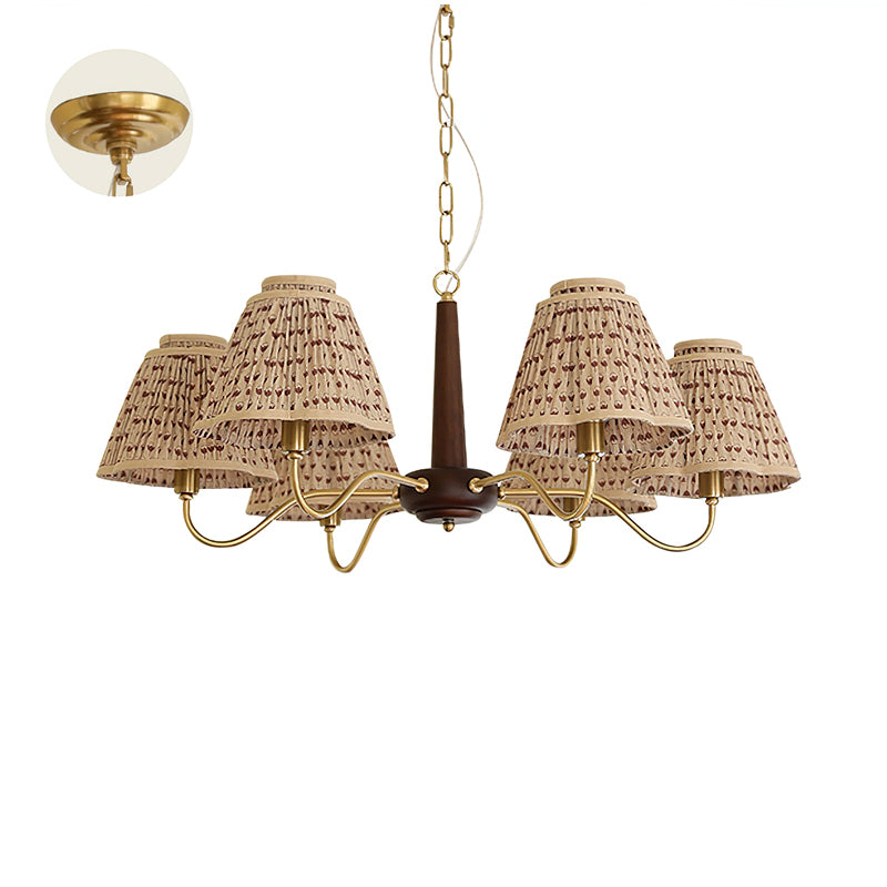 Selva Natural Wood Chandelier