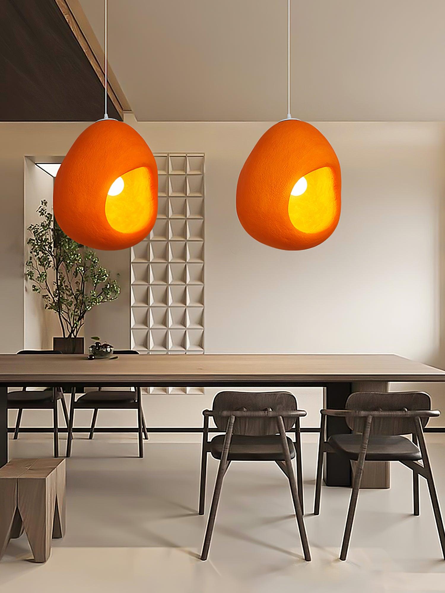 Ilcaryra Modern Minimalist Art Plastic Pendant Light - Blowlighting